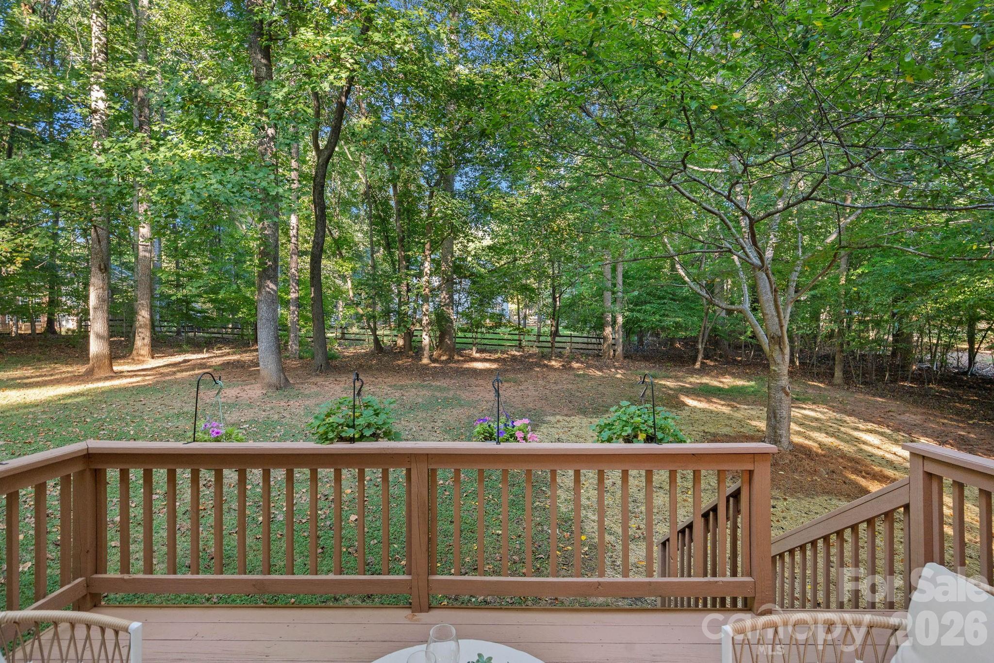 Private Wooded Yard - 155 Culpeze Road, Mooresville