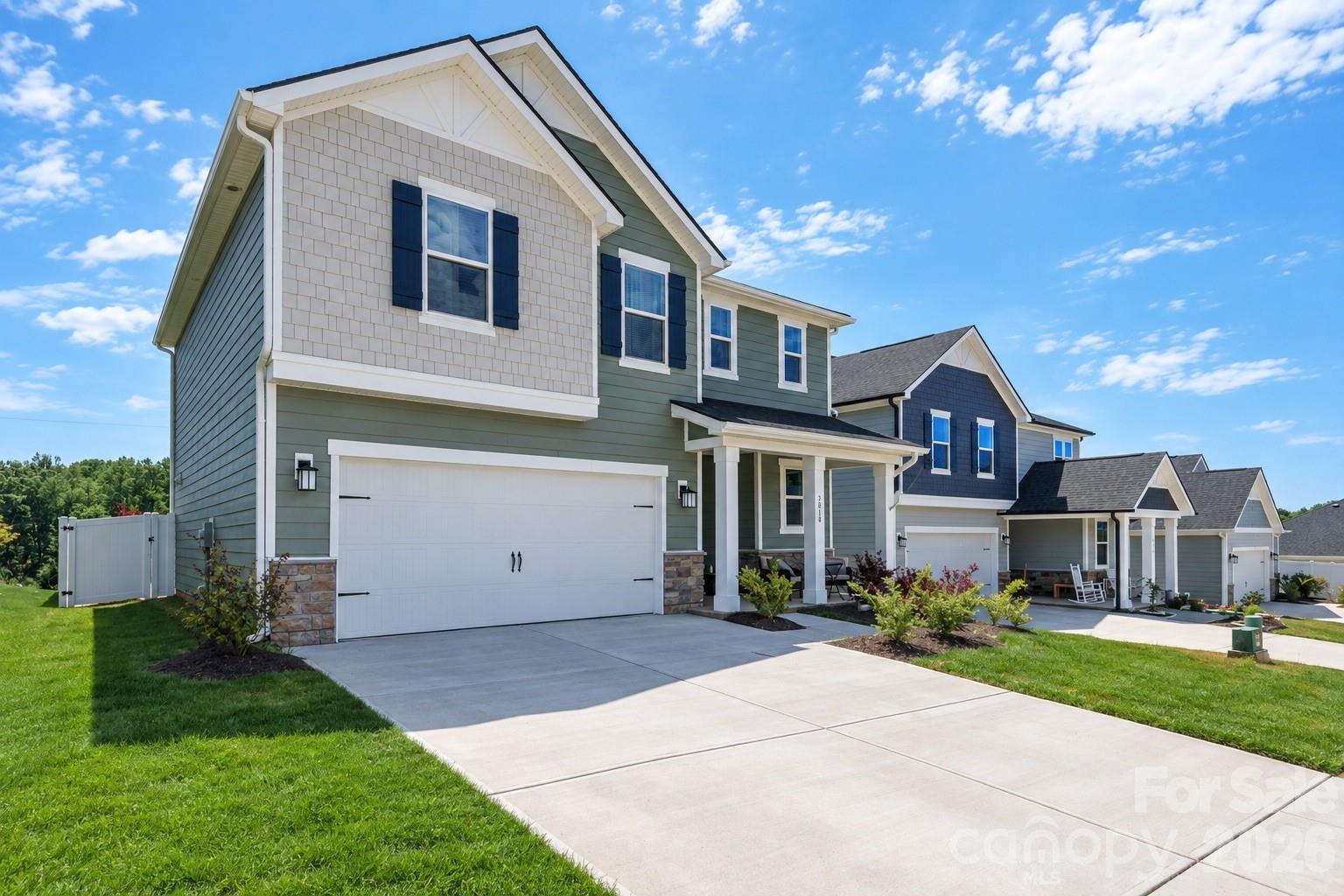 Attached 2 Car Garage - 3018 Cunningham Farm Drive, Indian Trail