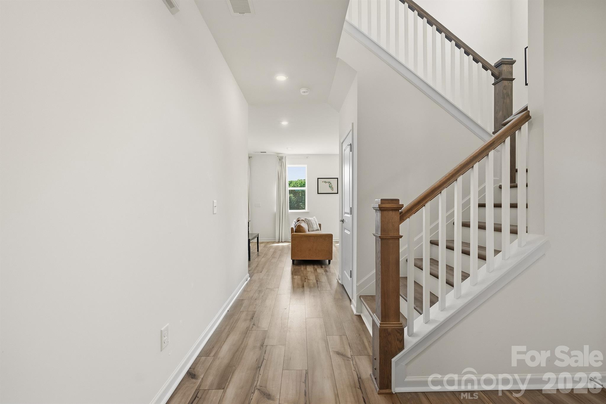 Entry Foyer with LVP Floors - 3018 Cunningham Farm Drive, Indian Trail
