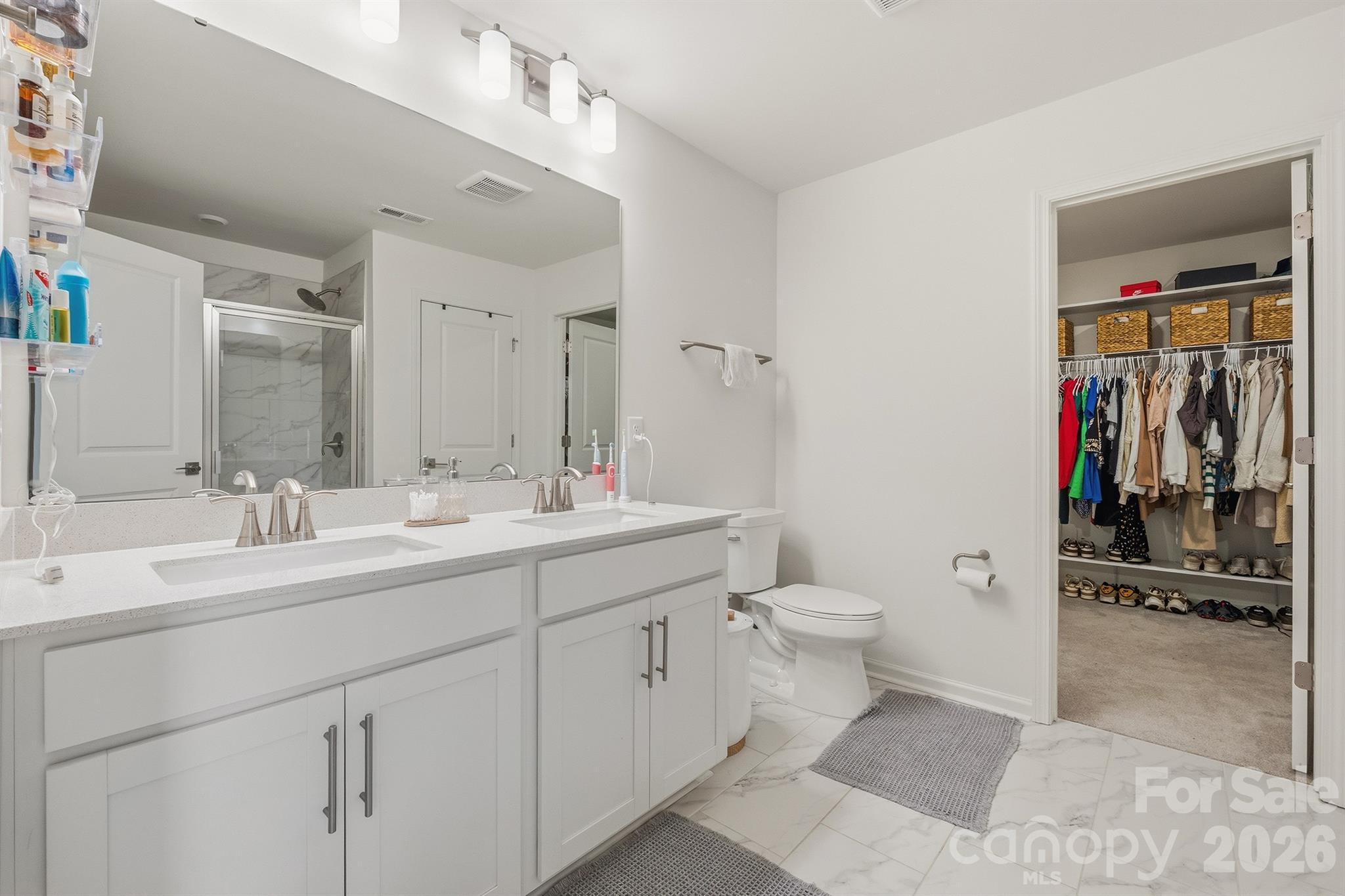Primary Bath - 3018 Cunningham Farm Drive, Indian Trail