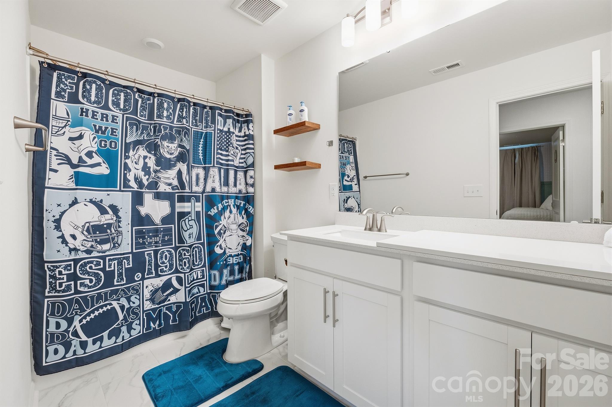 Secondary Bathroom - 3018 Cunningham Farm Drive, Indian Trail