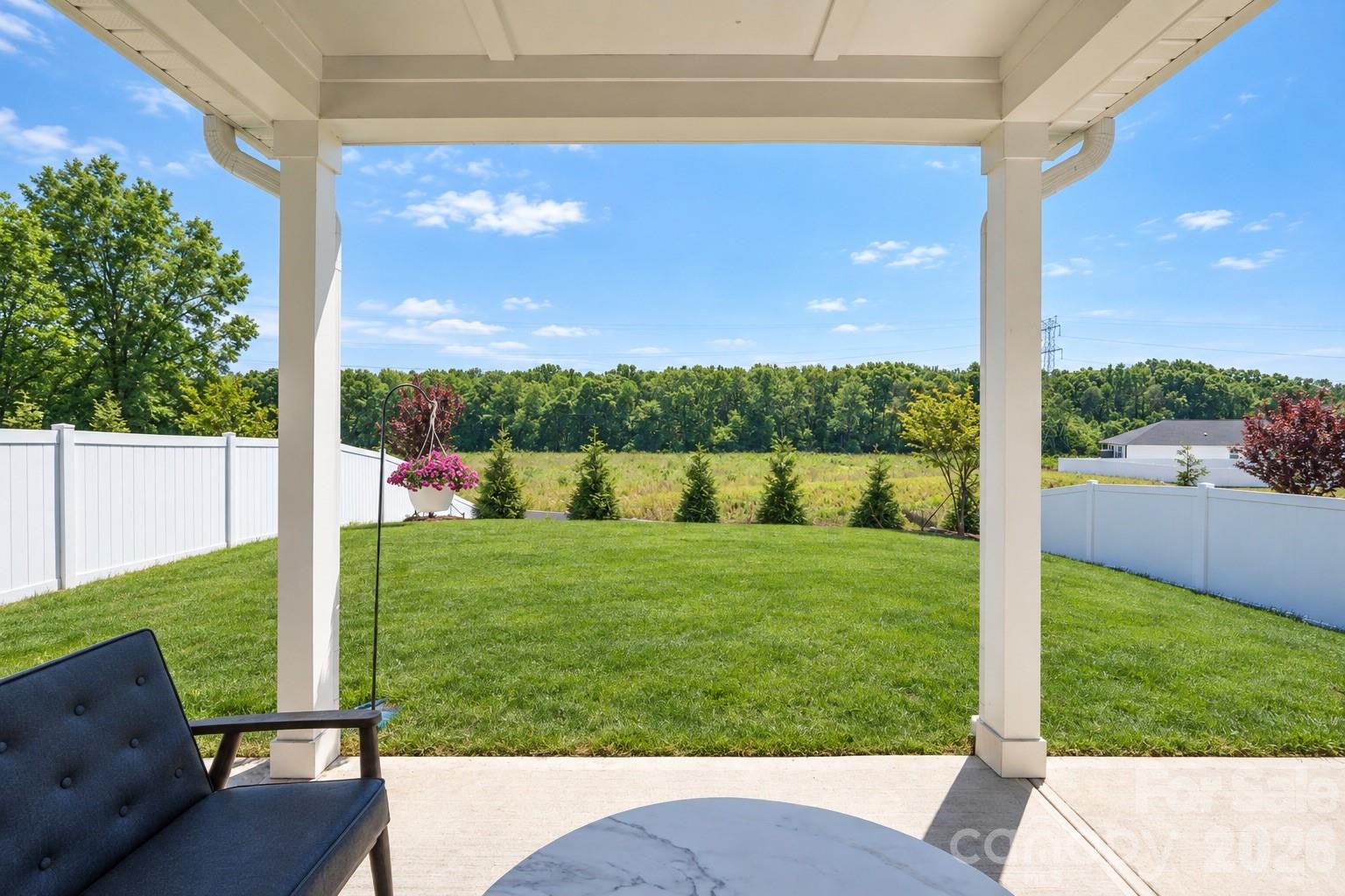 Covered Back Patio - 3018 Cunningham Farm Drive, Indian Trail