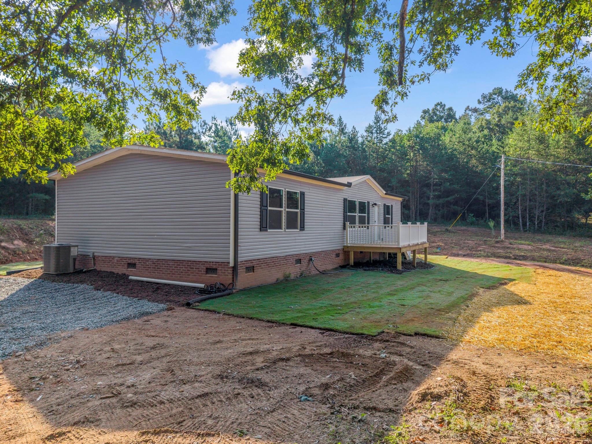 Shed Side of Home/Two Separate Driveways to Each Side of Home - 184 Crawford Hollow, Rutherfordton