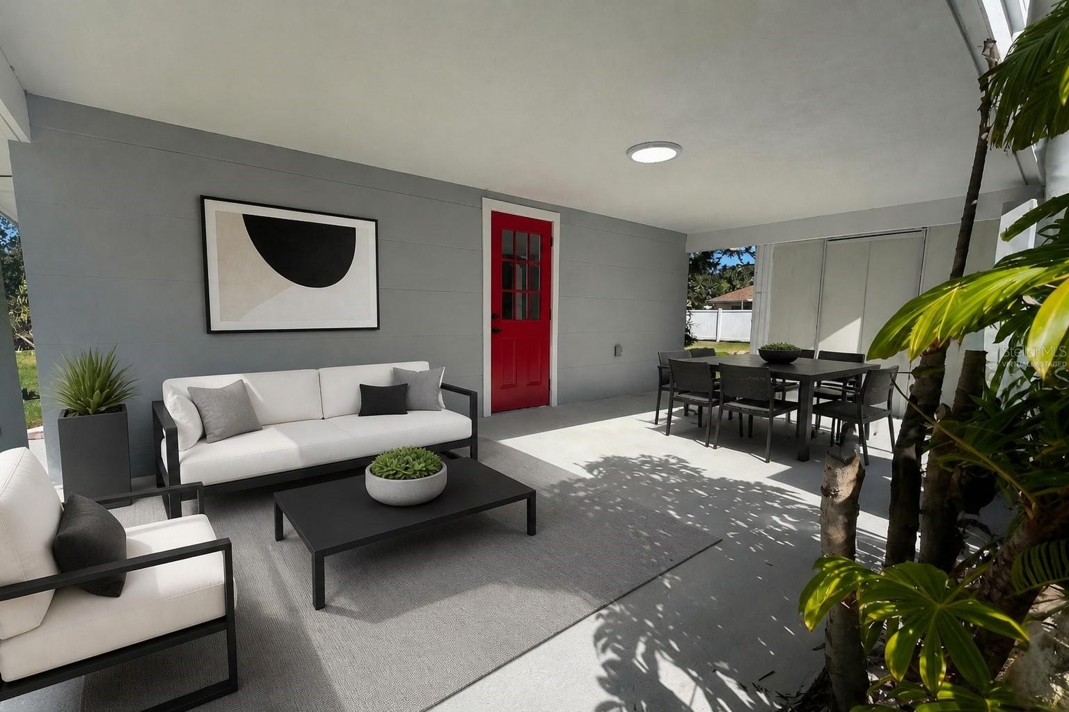 virtually staged - 735 BERTREND ST, ENGLEWOOD