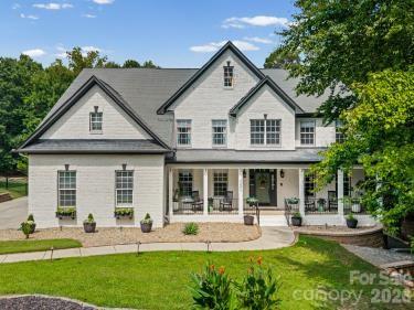 Hand painted with Italian lime wash for a beautiful modern finish. - 121 Isle Run Drive, Mooresville