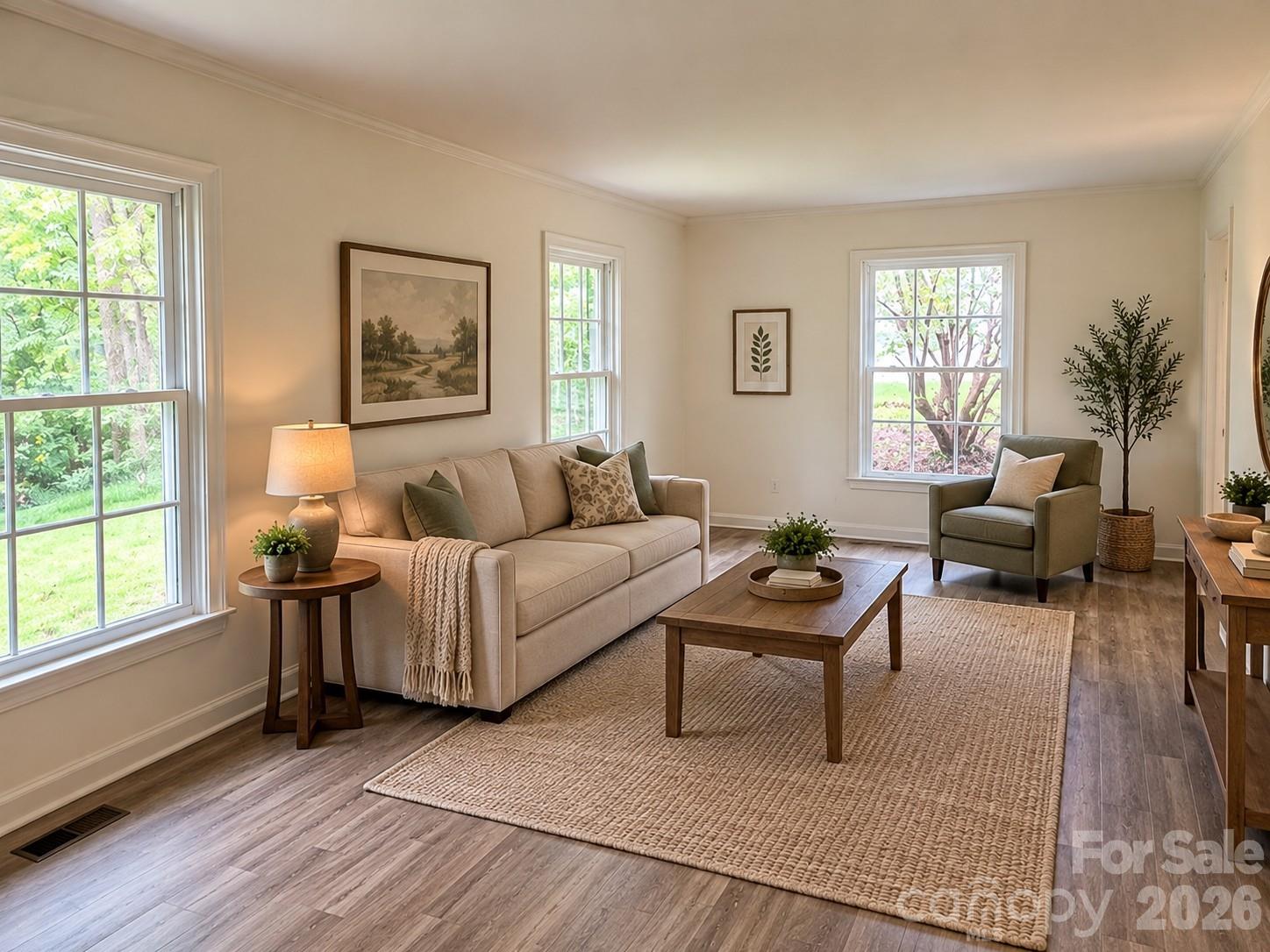AI Enhanced with furniture, decor - 845 Cherokee Place SW, Lenoir