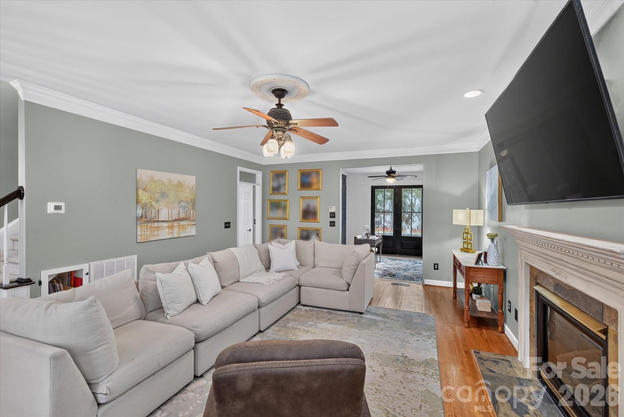 Open floor plan to relax or entertain - 1235 Old Coach Lane, Rock Hill