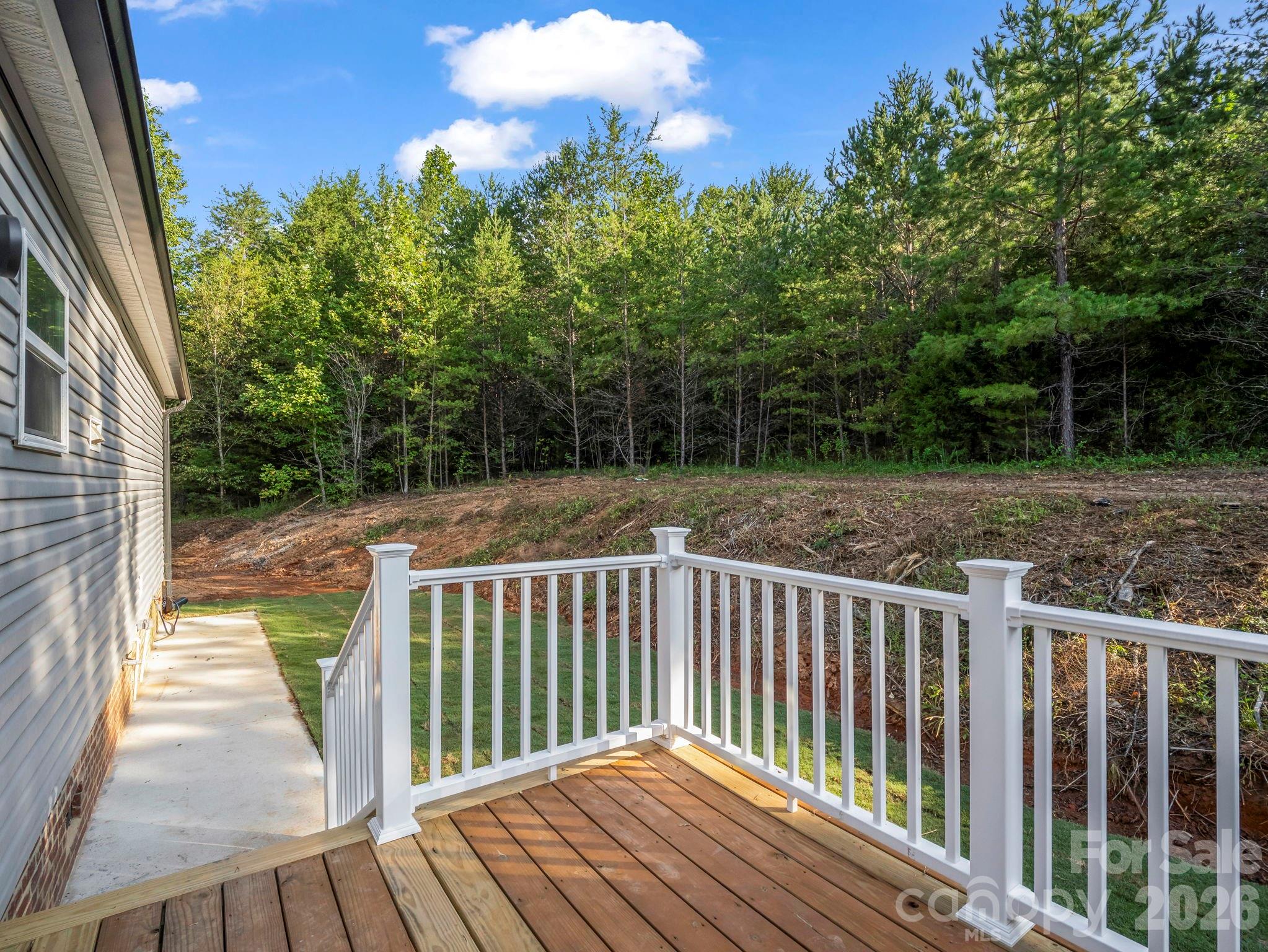 Back Deck - 184 Crawford Hollow, Rutherfordton