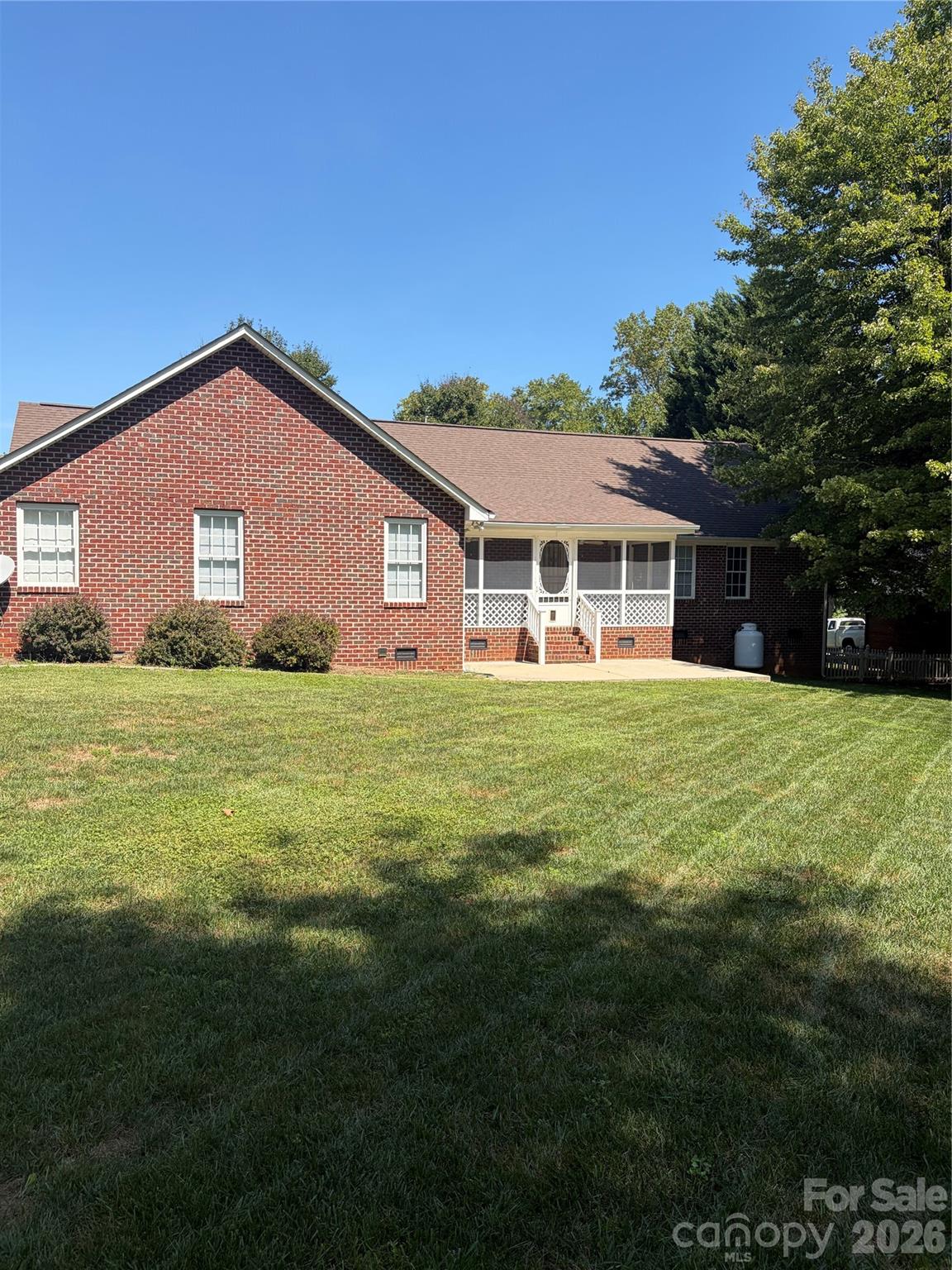Back of house - 1697 Old Mill Road, Lincolnton