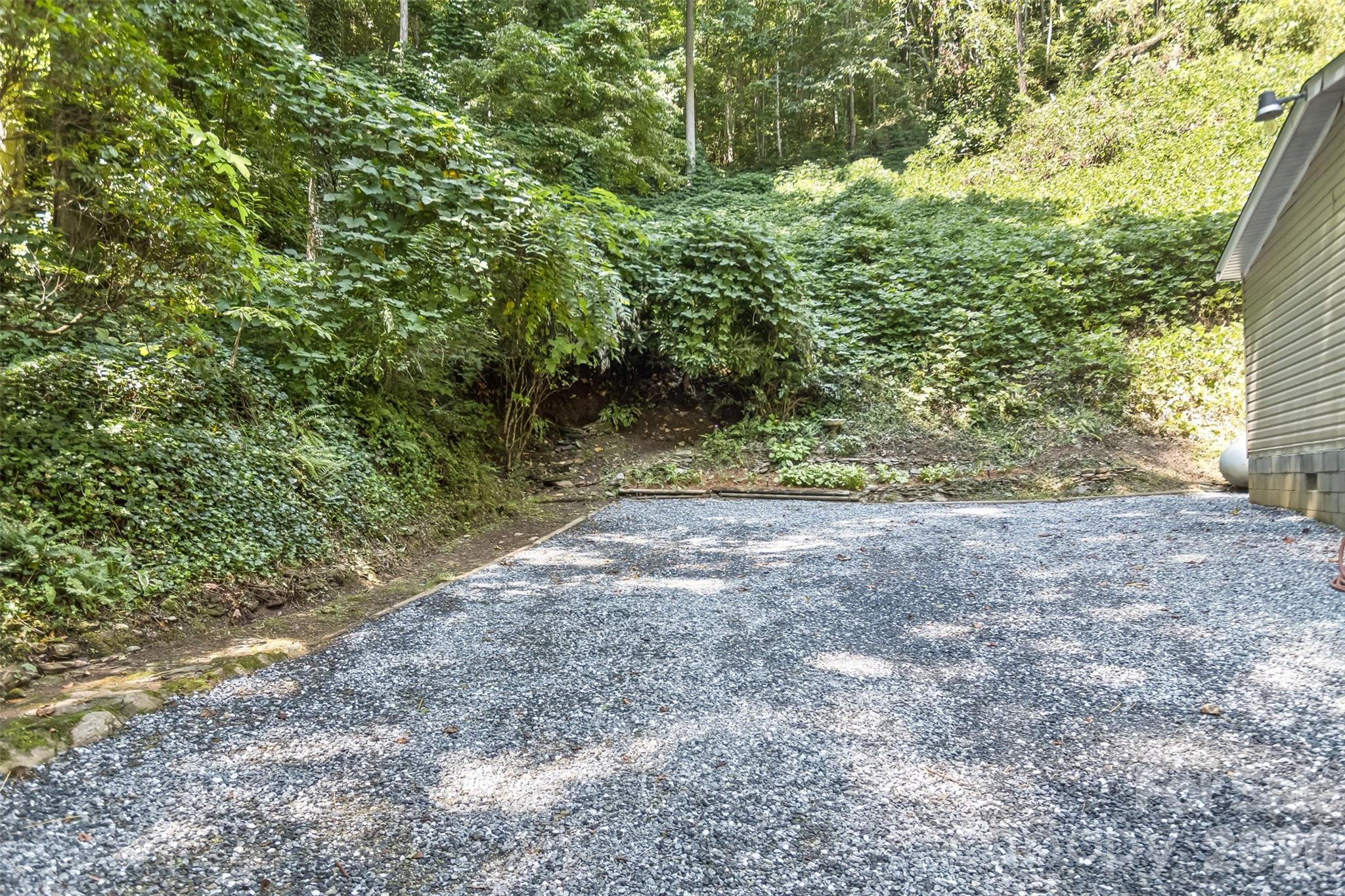 Ample parking! and fresh gravel laid down - 13 Cattail Drive, Sylva