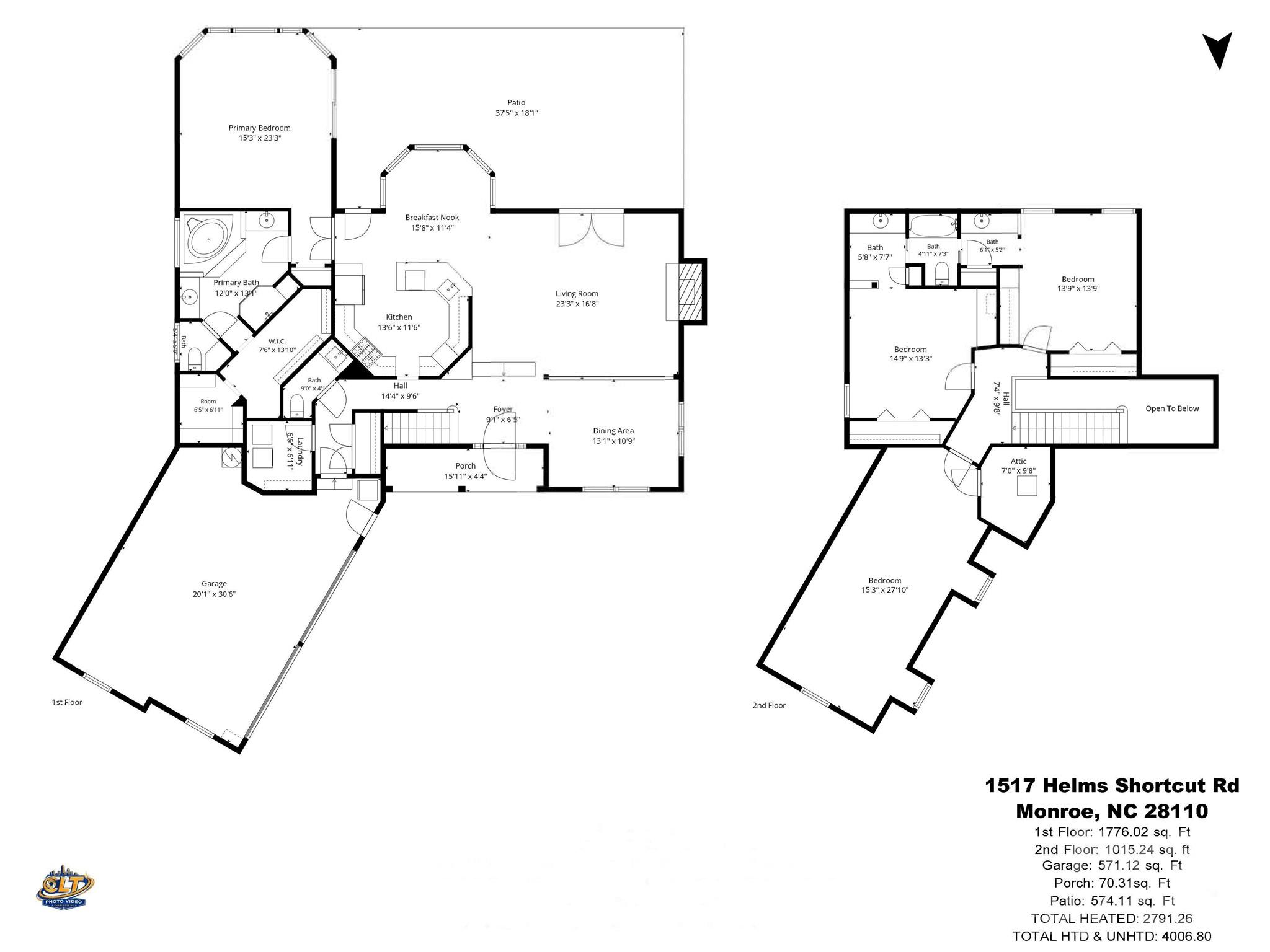 Single Family Residence at 1517 Helms Short Cut Road, Monroe, photo 12 of 45