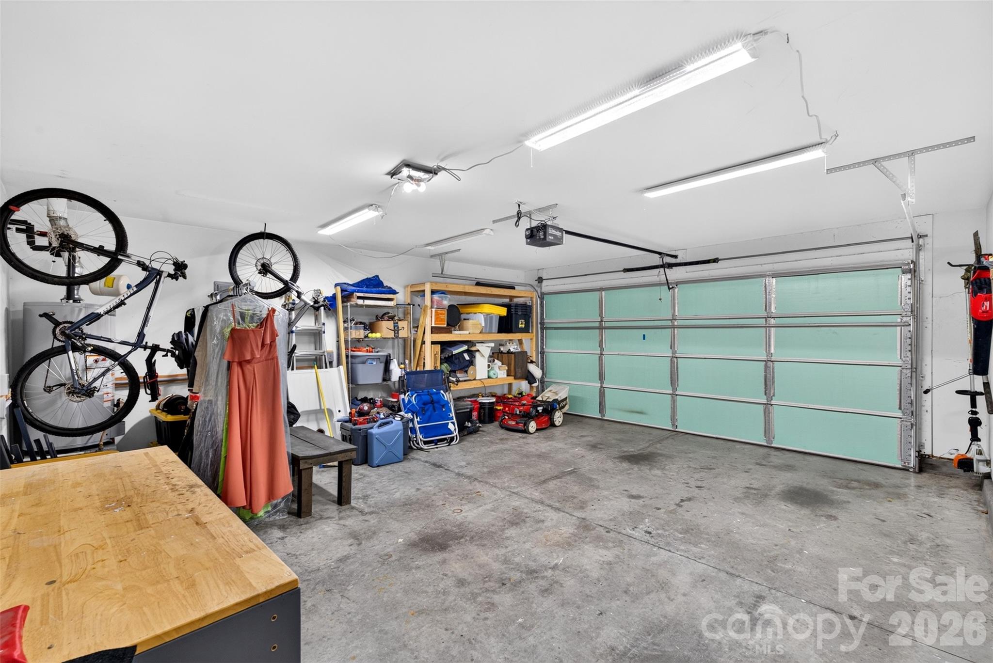 Great size garage - storage, workshop area, whatever you need! Or just park your vehicles!!! LOL - 105 Creekwalk Lane, Hendersonville