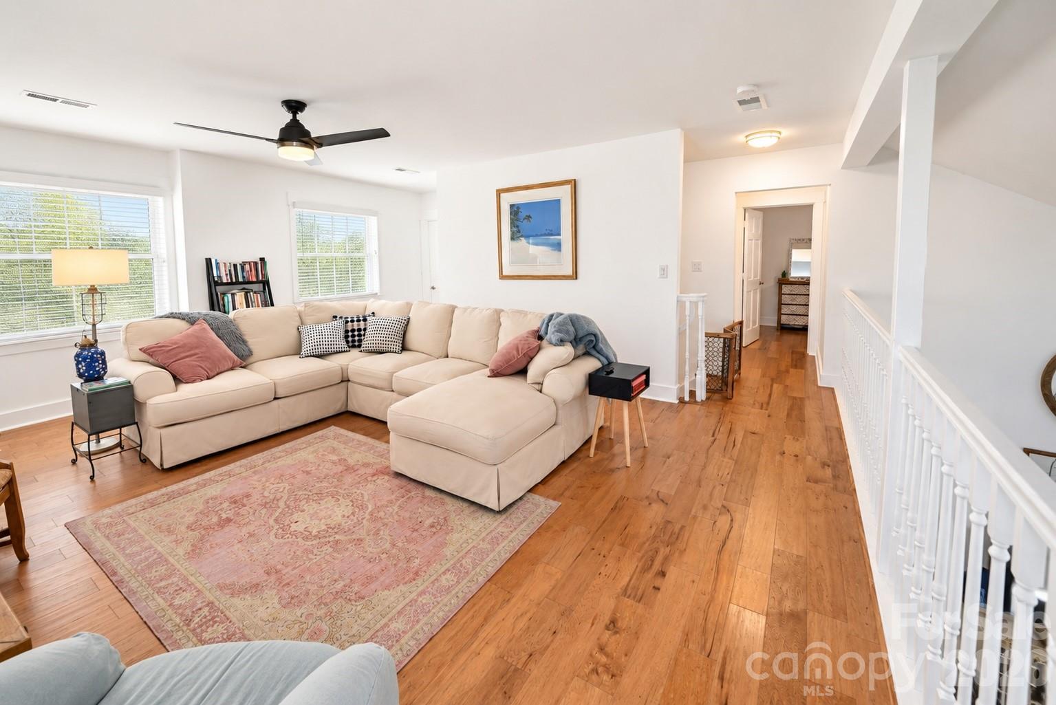Additional living and entertaining space on upper level - 3789 Rock Bridge Drive NE, Conover