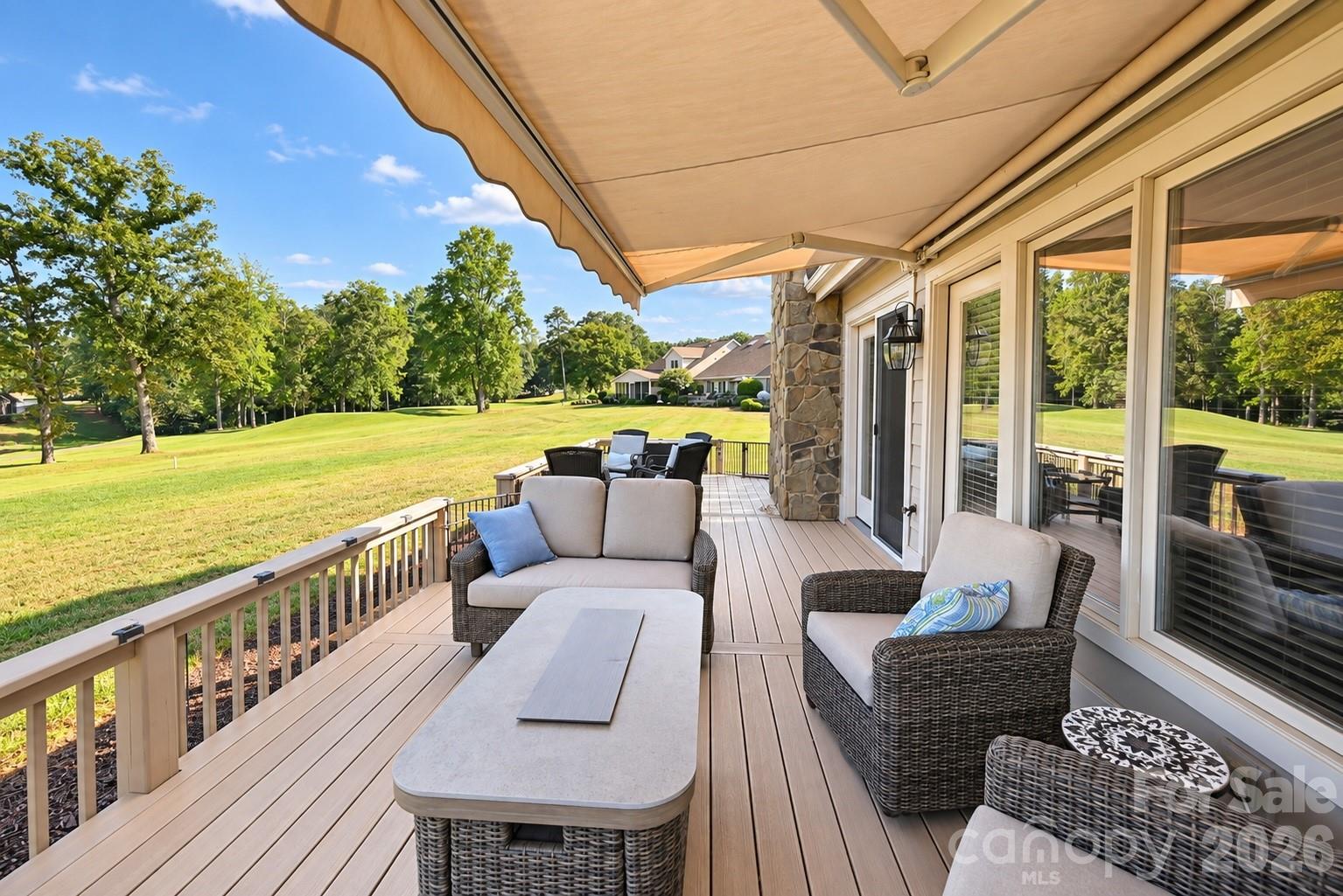 Incredible Views of Course and Pond with Fountain. Electric awning - 3789 Rock Bridge Drive NE, Conover