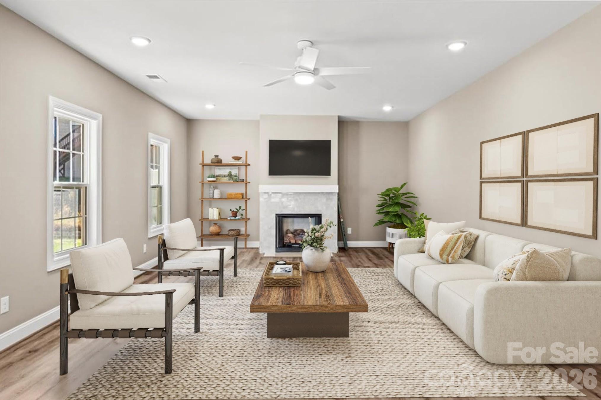 Virtually Staged - 2858 Eland Drive, Winston Salem