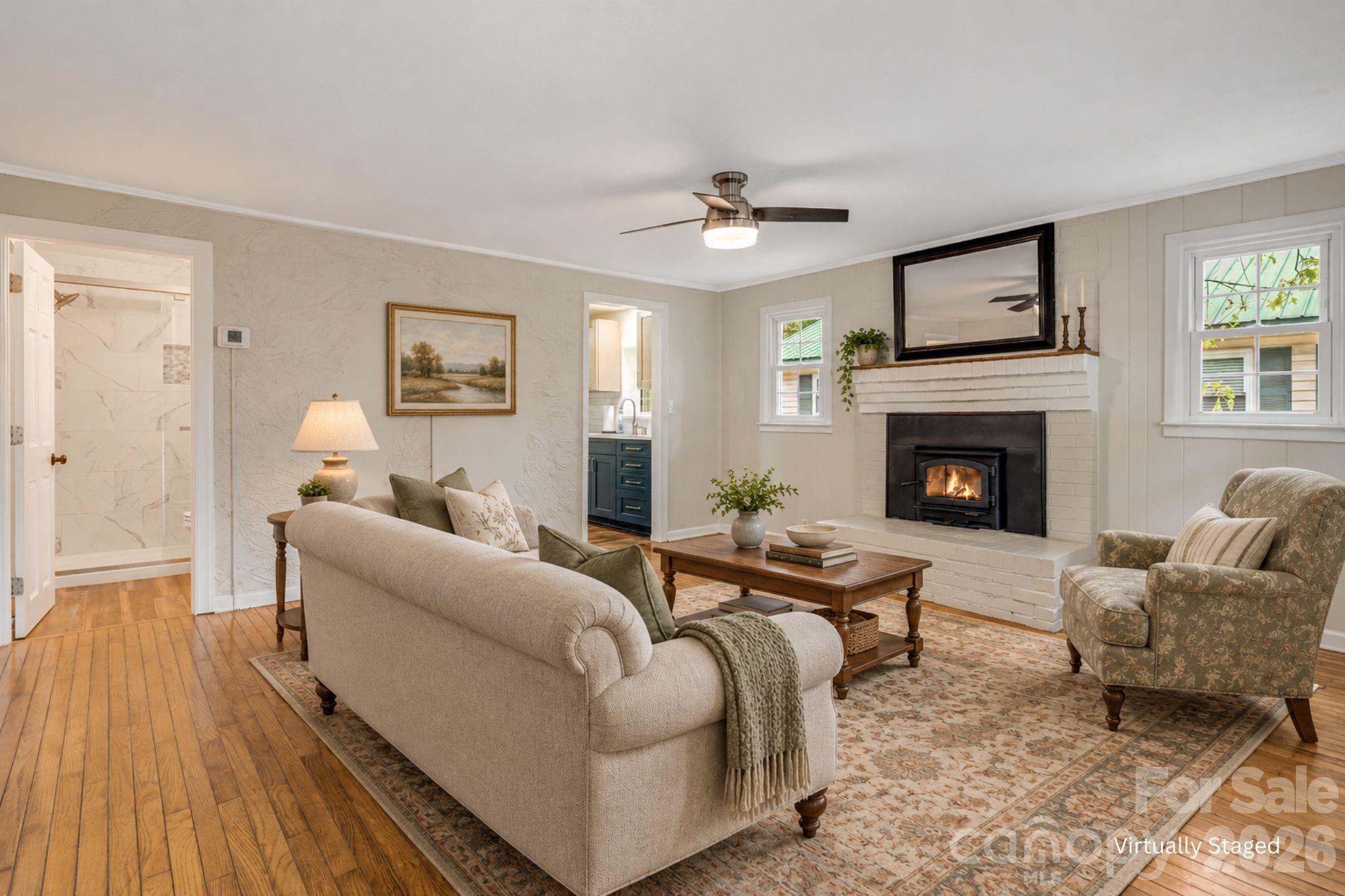 Virtually staged. - 1015 Mountain View Street, Hendersonville
