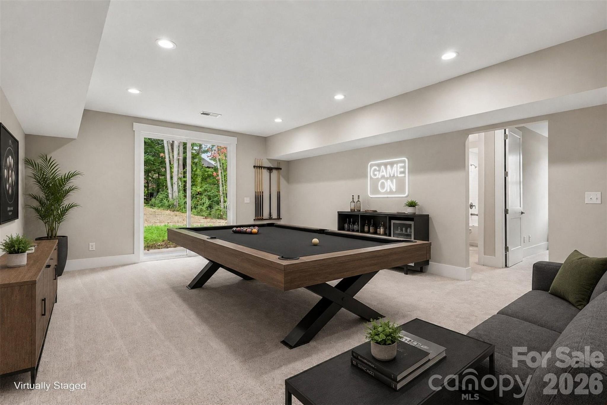 Rec Room walk-out - 1407 Jack White Drive, Rock Hill