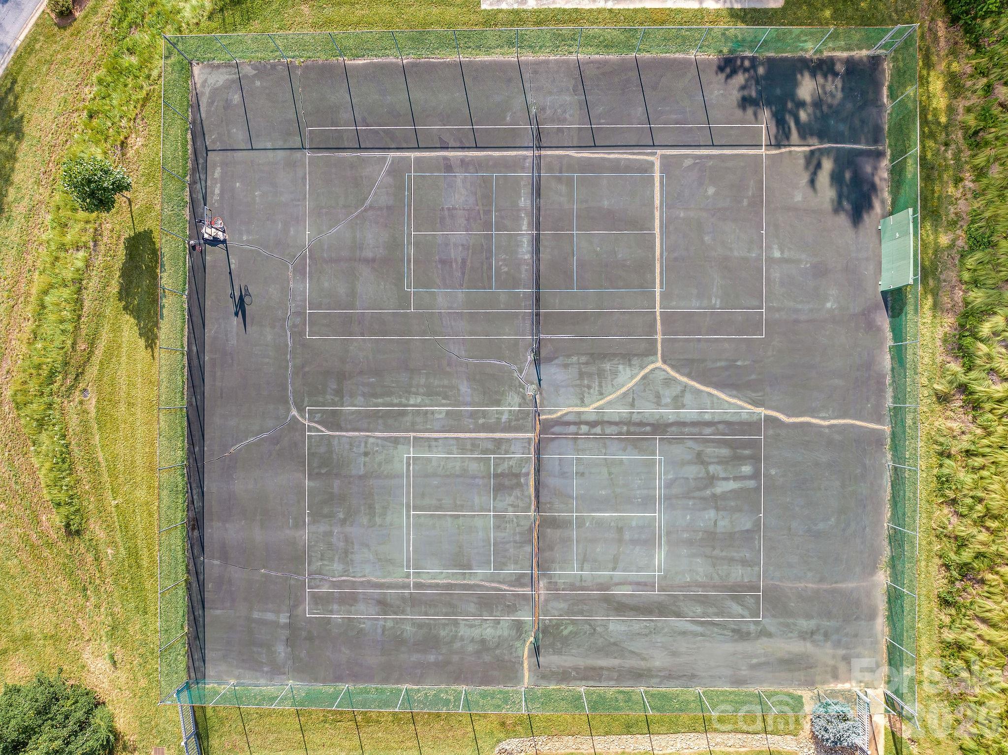 Tennis and basketball courts - 4702 Breakers Lane, Asheville