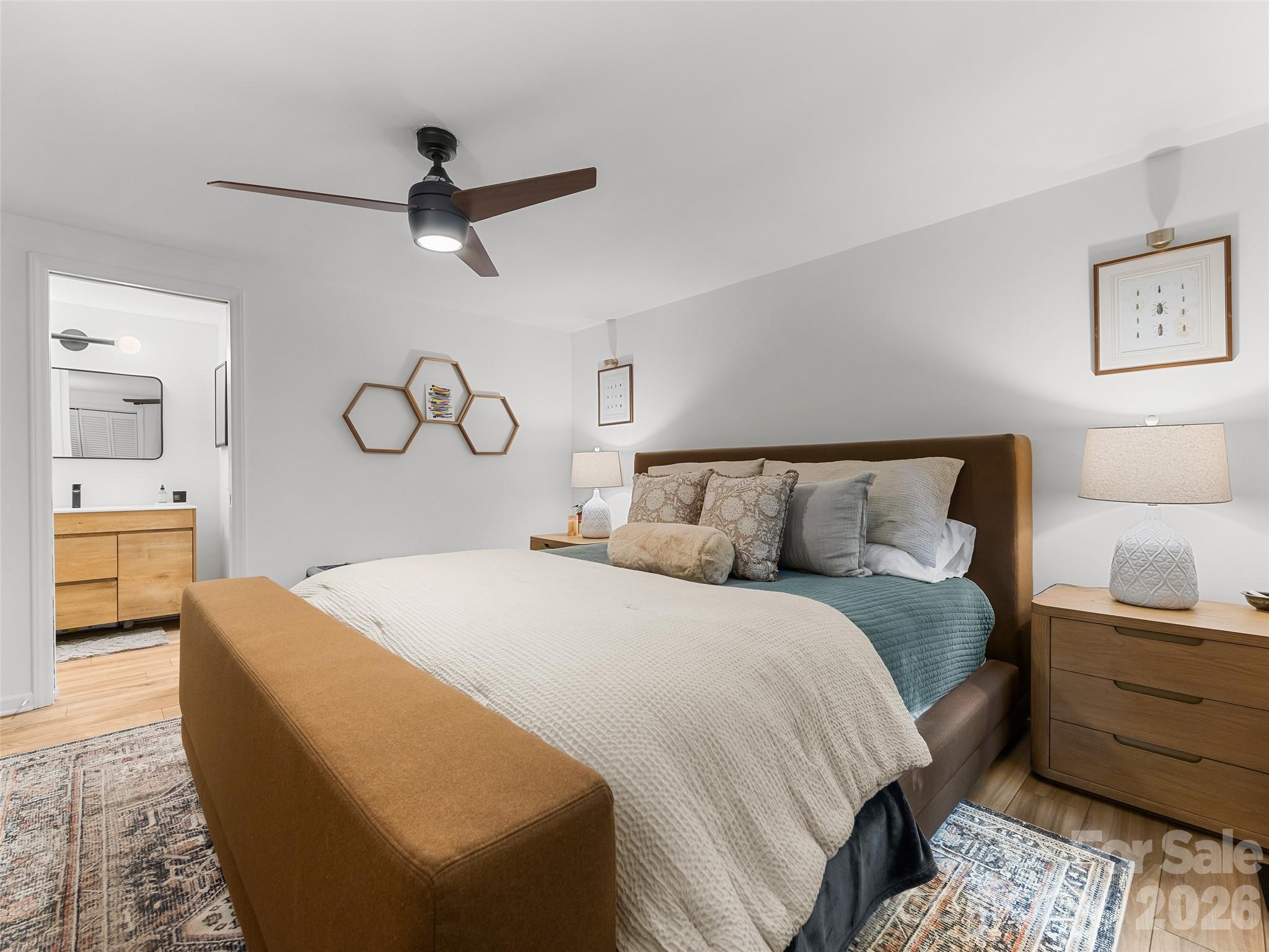 Main-floor primary with en-suite bathroom - 16 Cedarwood Drive, Asheville