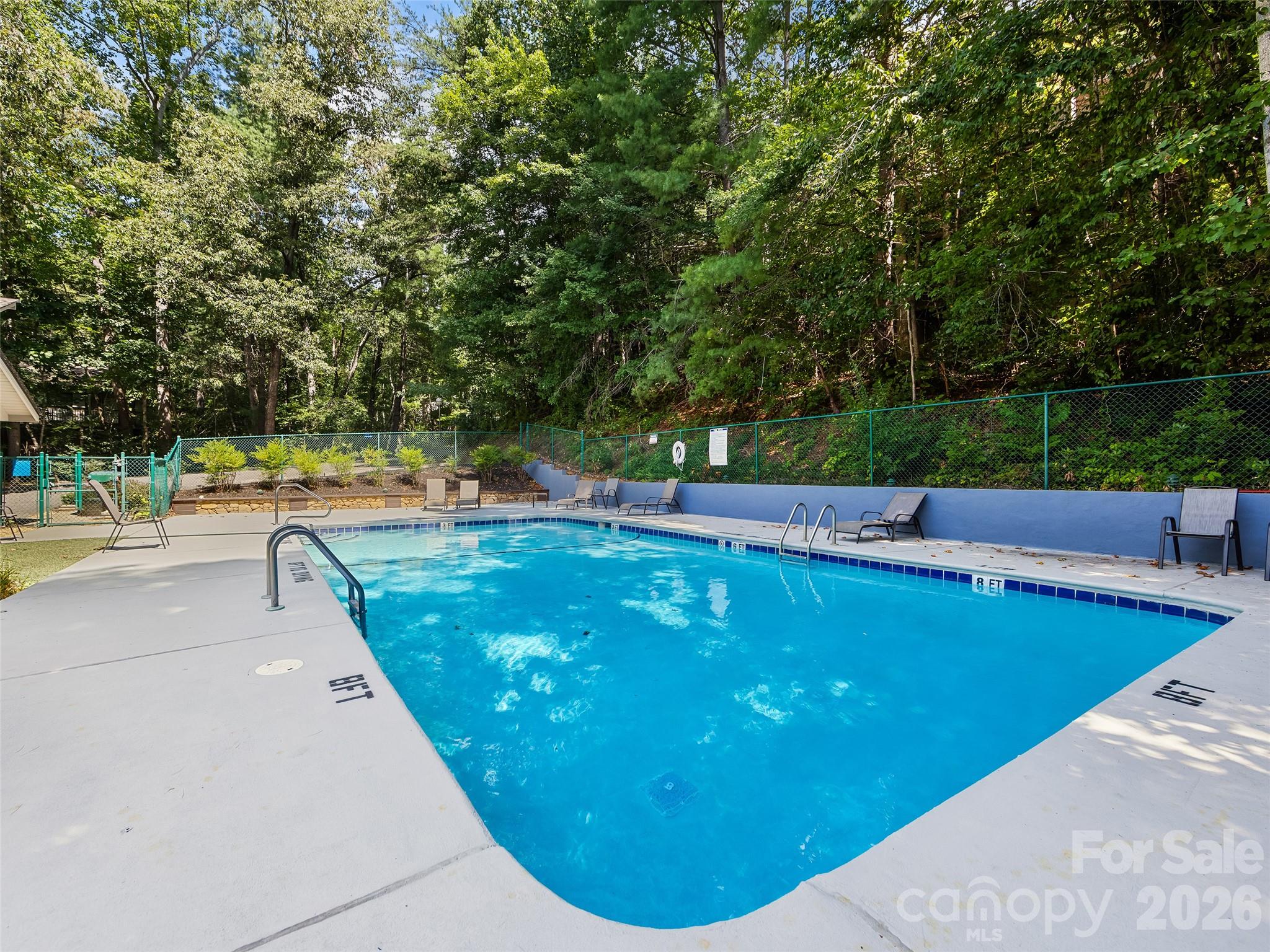 Community pool - 16 Cedarwood Drive, Asheville