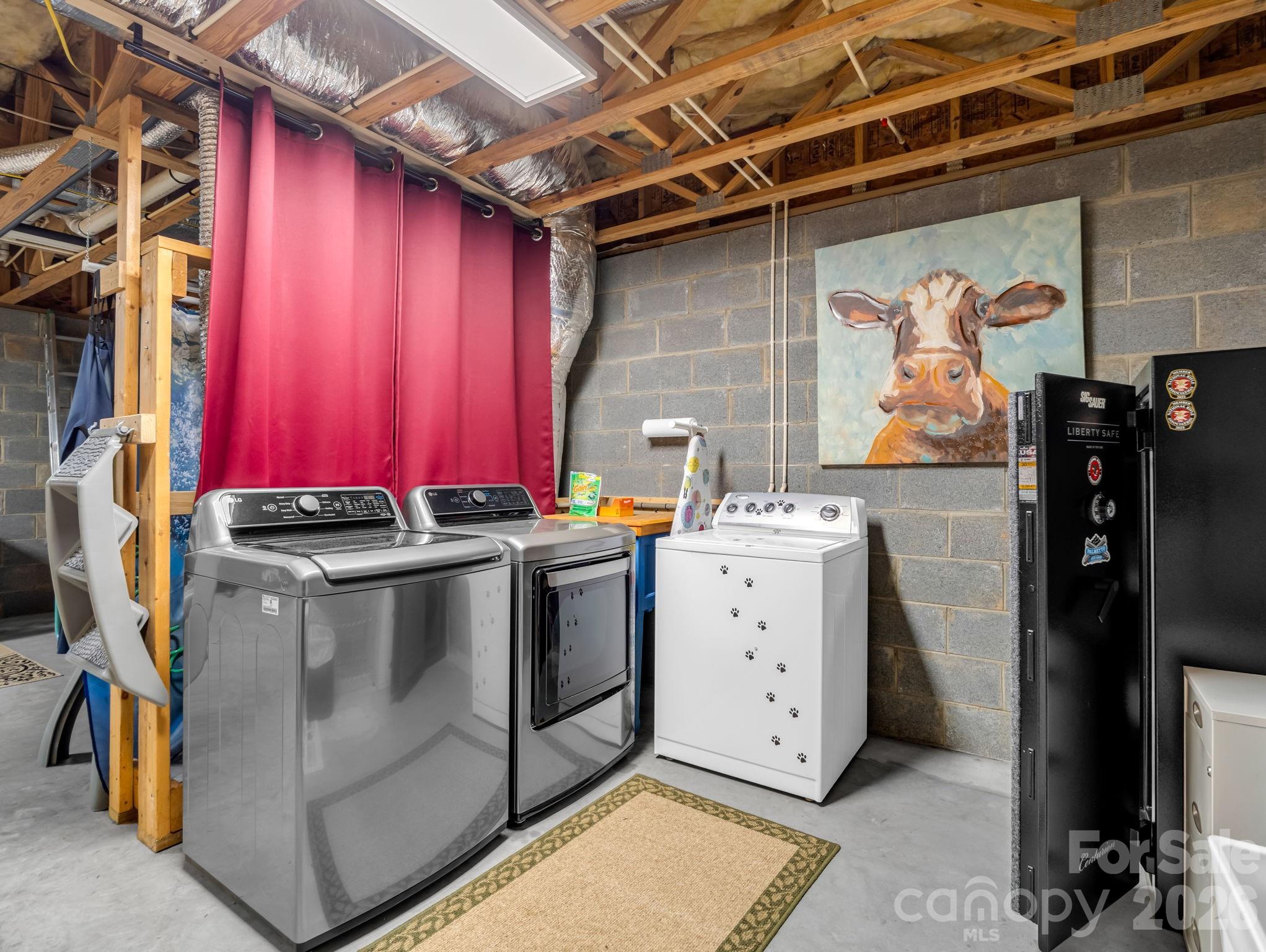 Laundry and dog washing station. - 106 Lake Terrace Drive, Nebo