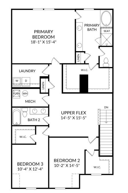 Upper Level - 1337 Margo Mannor None, Fort Mill