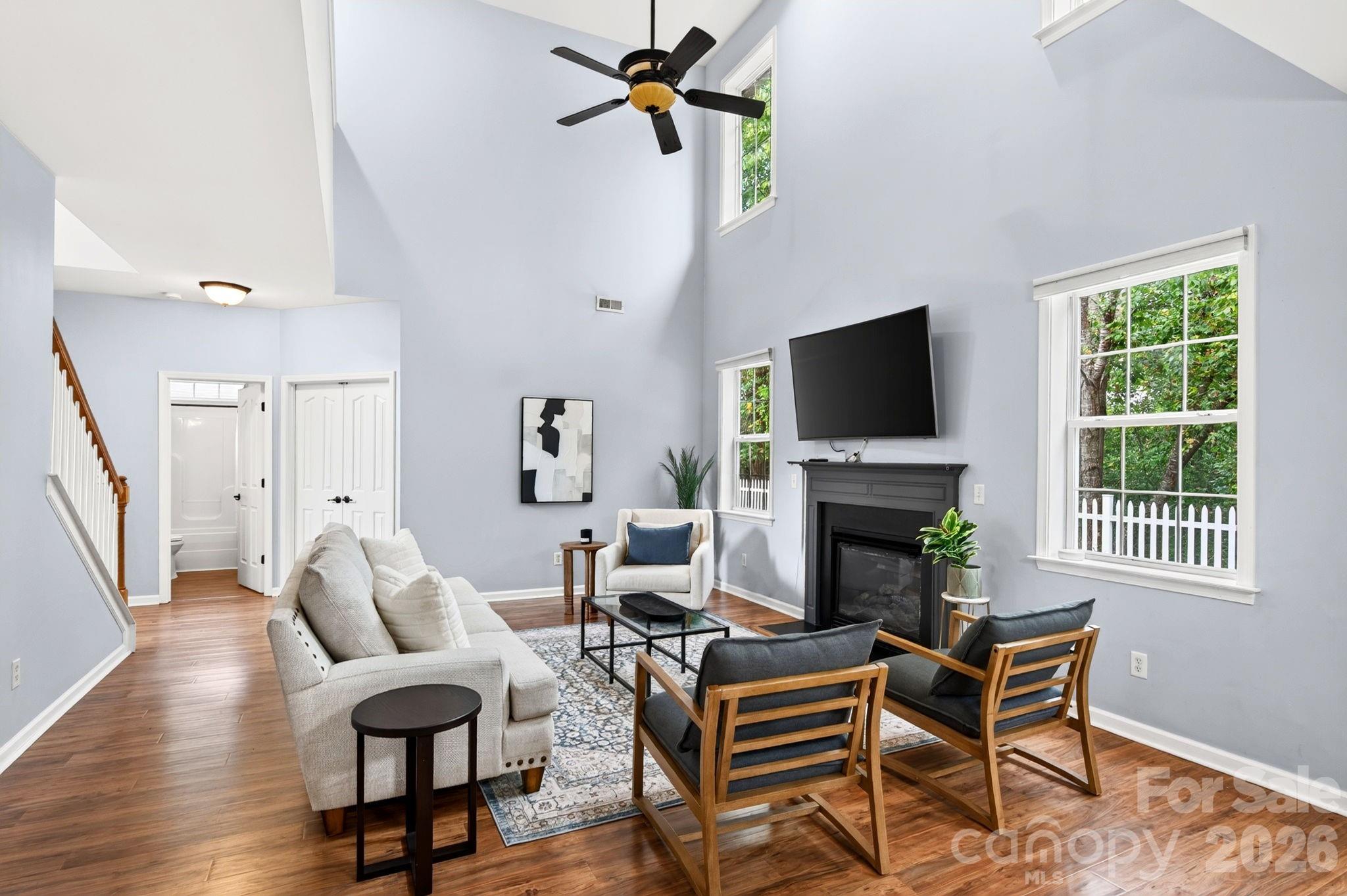 Beautiful Pergo Floors on Main Level - 9 Carraway Court, Asheville