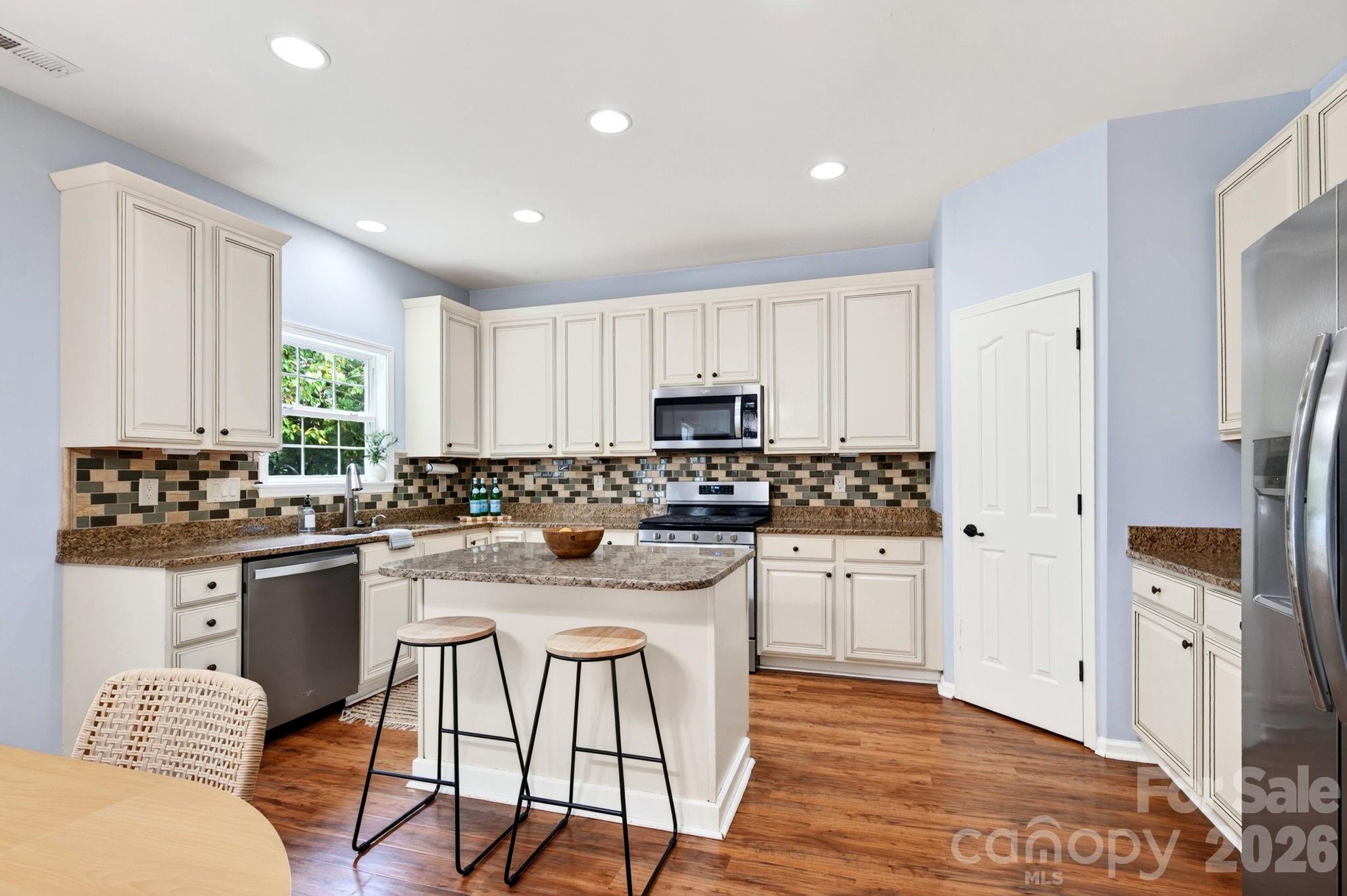 Spacious Kitchen with Pantry Closet - 9 Carraway Court, Asheville