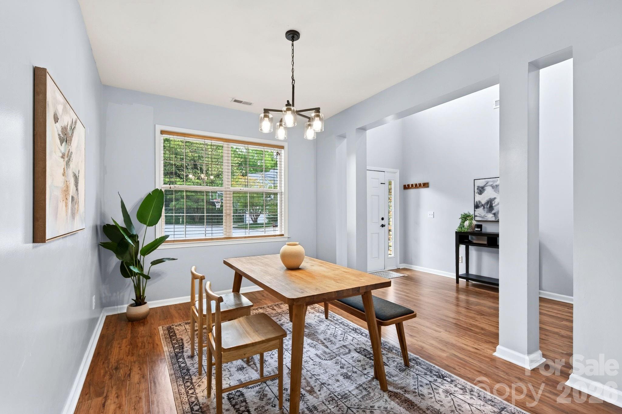 Separate Dining Room Near Entry - 9 Carraway Court, Asheville