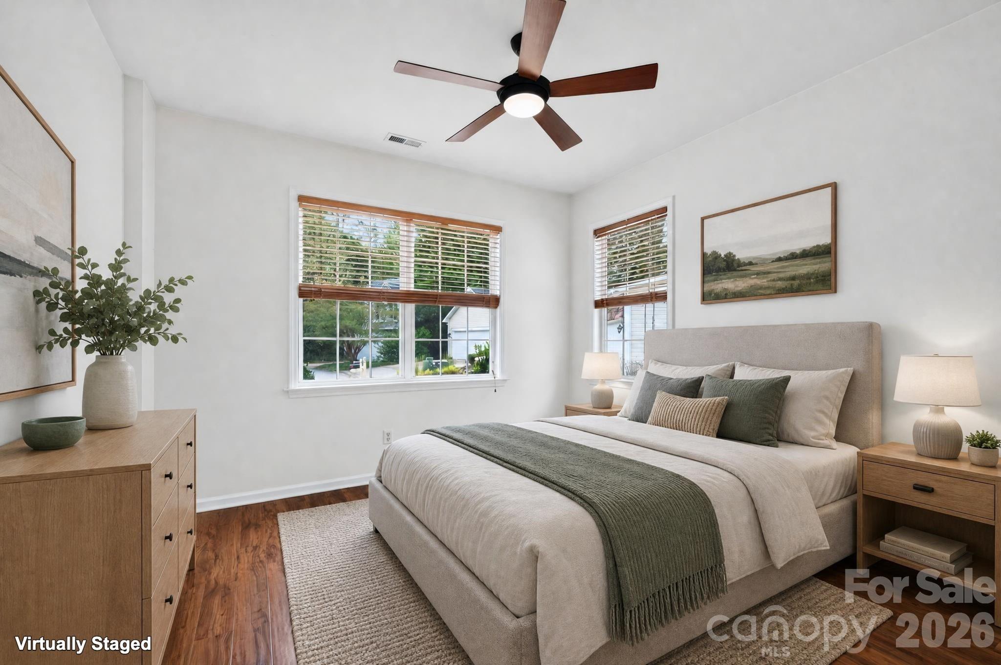 Main Floor Bedroom - 9 Carraway Court, Asheville