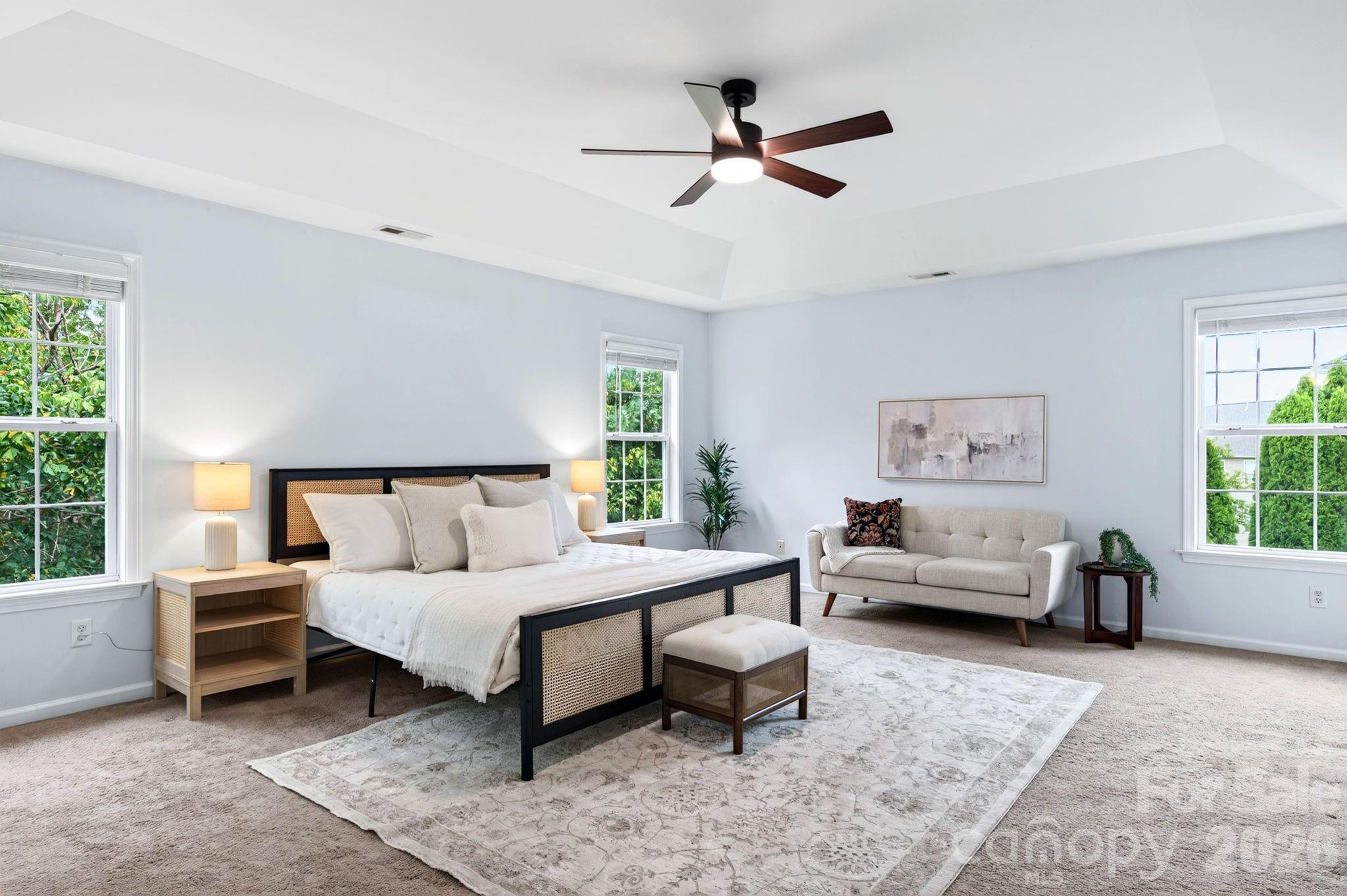 Large Primary Suite Includes.... - 9 Carraway Court, Asheville