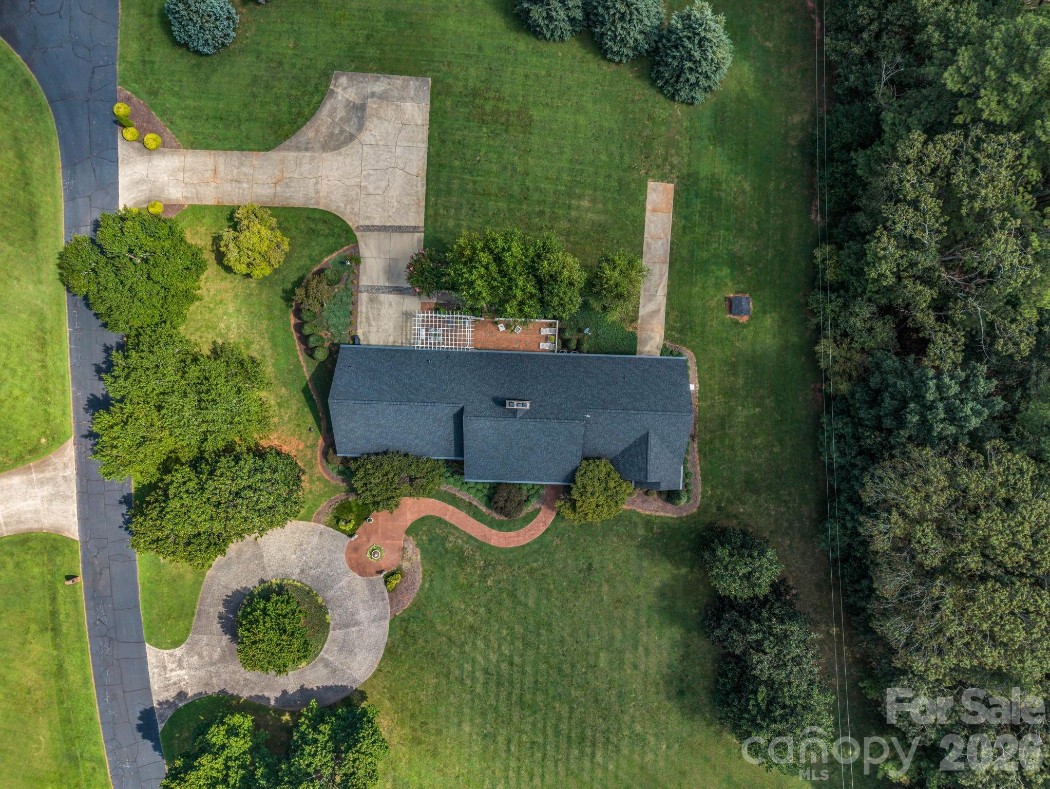Ariel view - 164 Brookfield Drive, Forest City