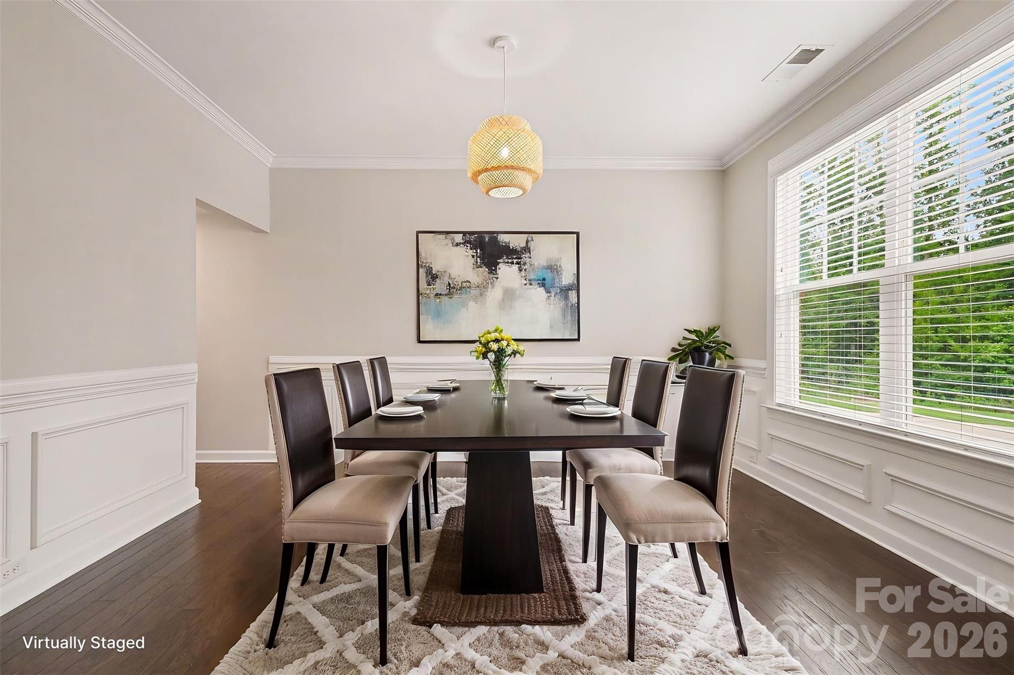 The dining room - 2521 Surveyor General Drive, Waxhaw