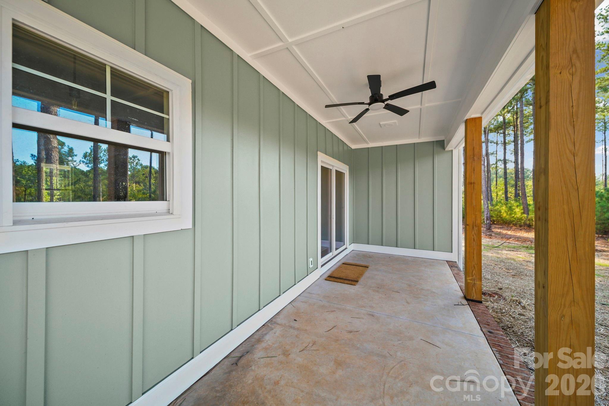 Rear porch - 224 Plantation Way, Mount Gilead