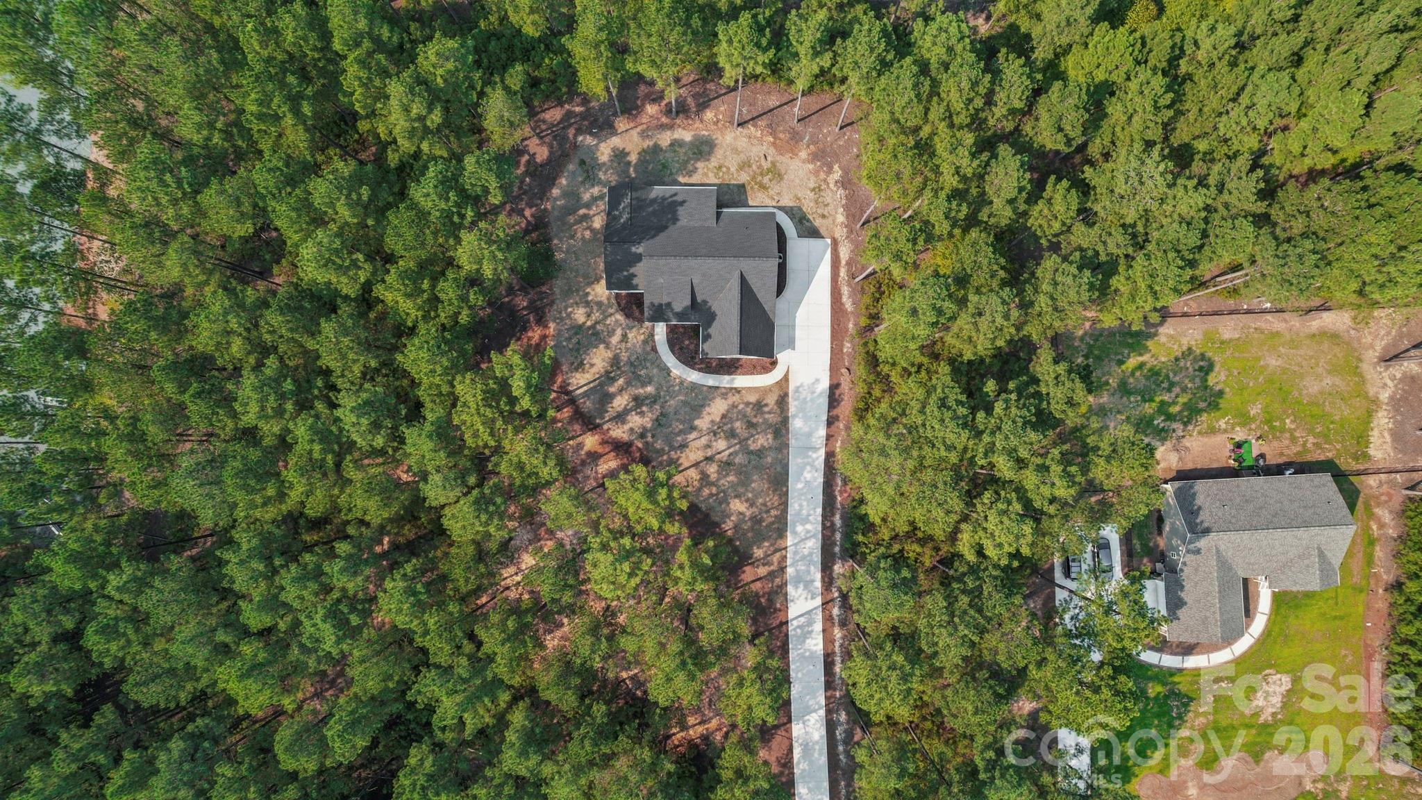 Drone view from overhead - 224 Plantation Way, Mount Gilead