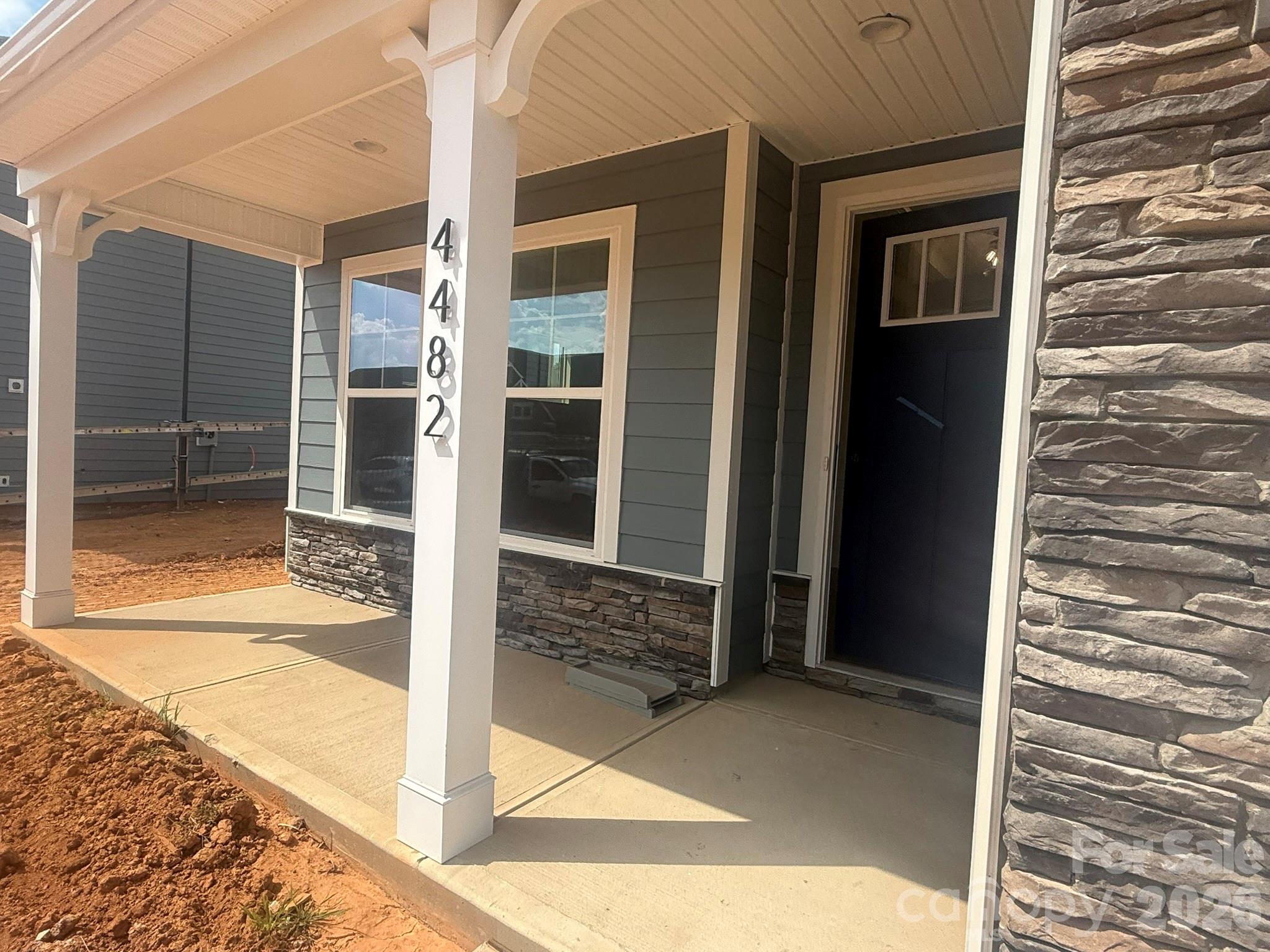 Front porch - 4482 Blue Mound Court, Stanley