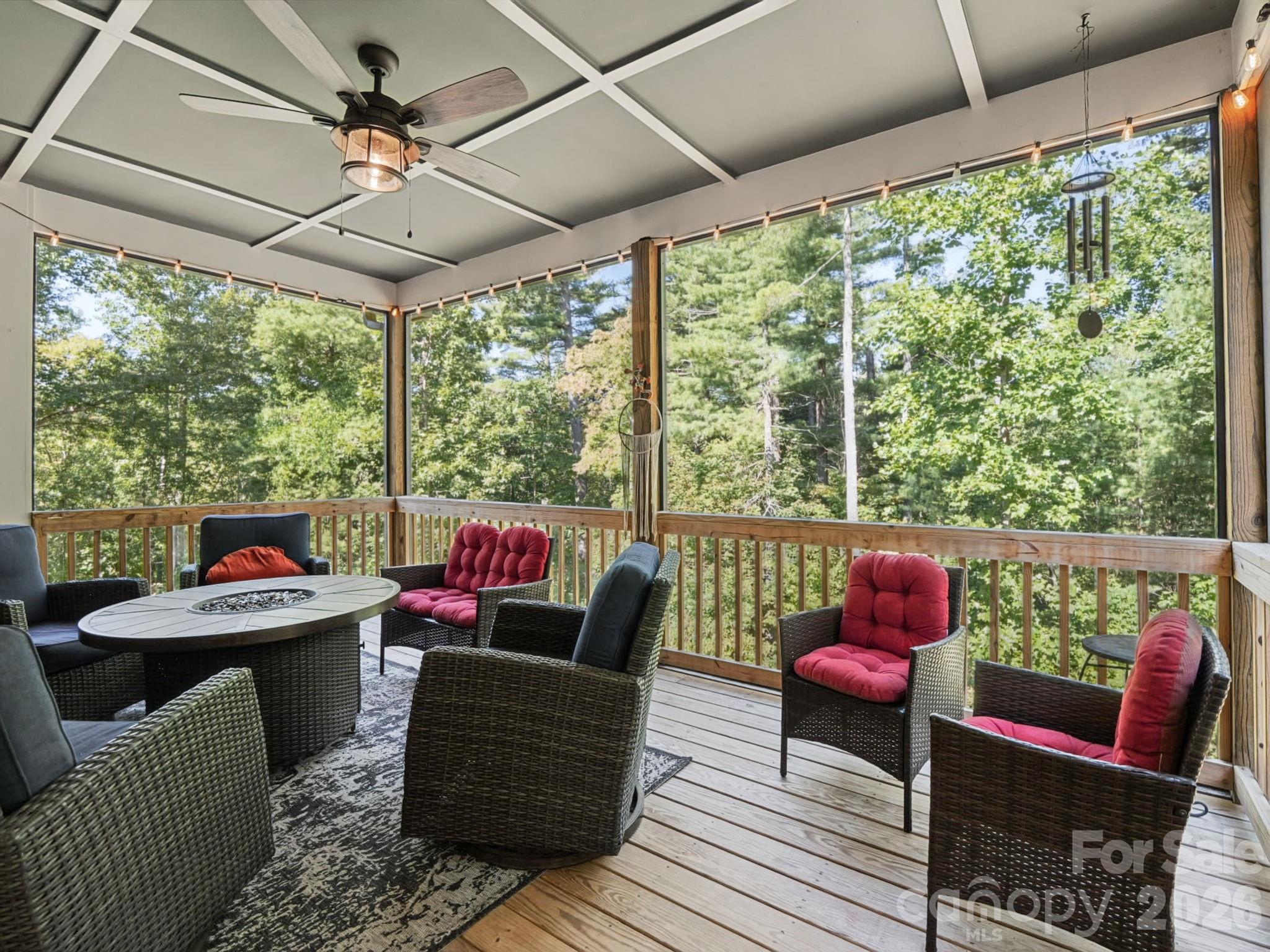 Screened Porch - 168 Willow Place Circle, Hendersonville