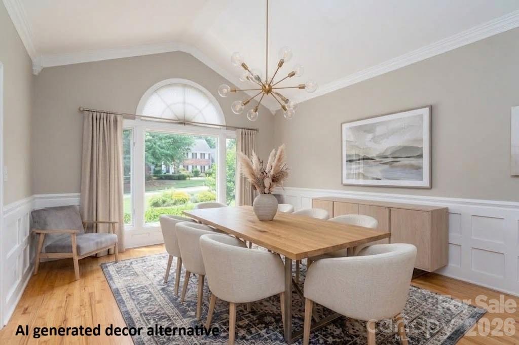 Dining - updated decor idea - 5023 Samuel Pinckney Drive, Belmont