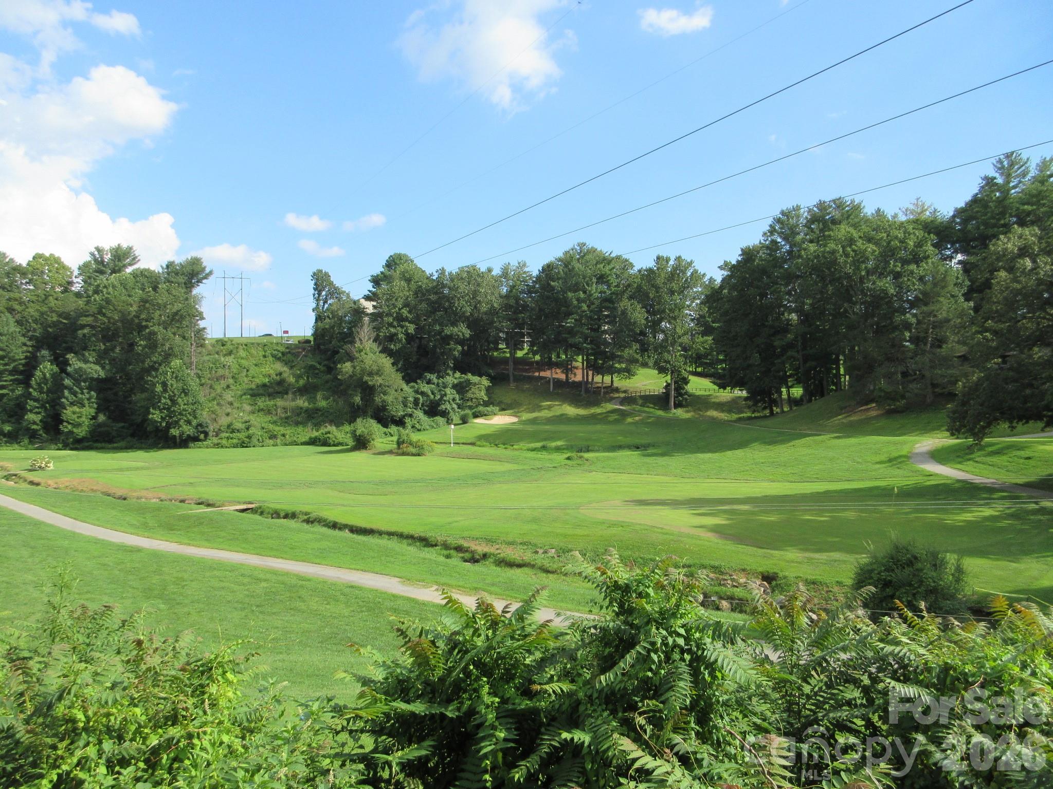 Golf course across railroad tracks - 3 N Belgium Lane, Asheville