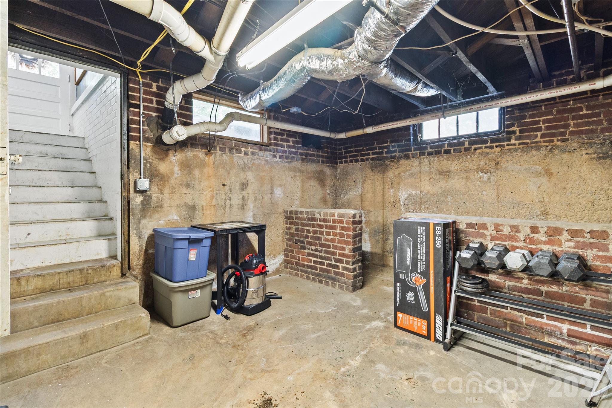 unfinished basement - 2510 Shelton Avenue, Statesville