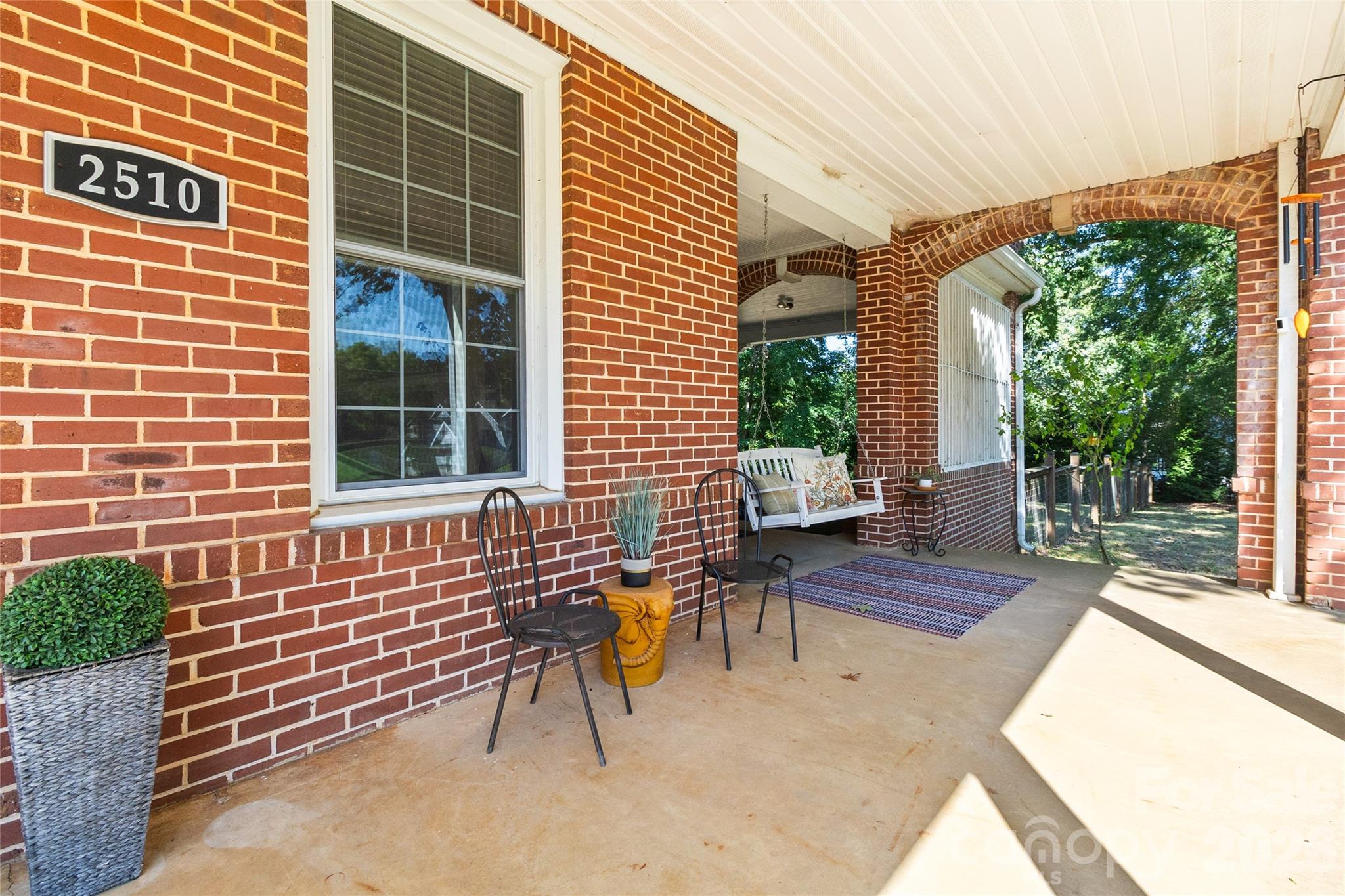 front porch - 2510 Shelton Avenue, Statesville