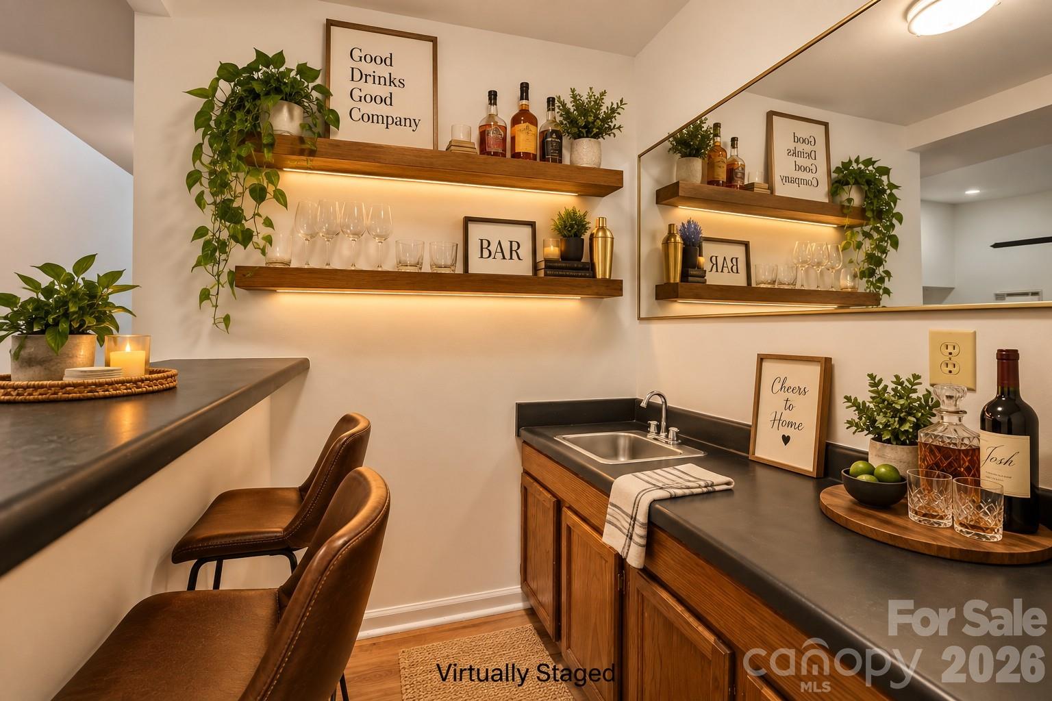 Virtually Staged - 10225 Atchinson Drive, Mint Hill