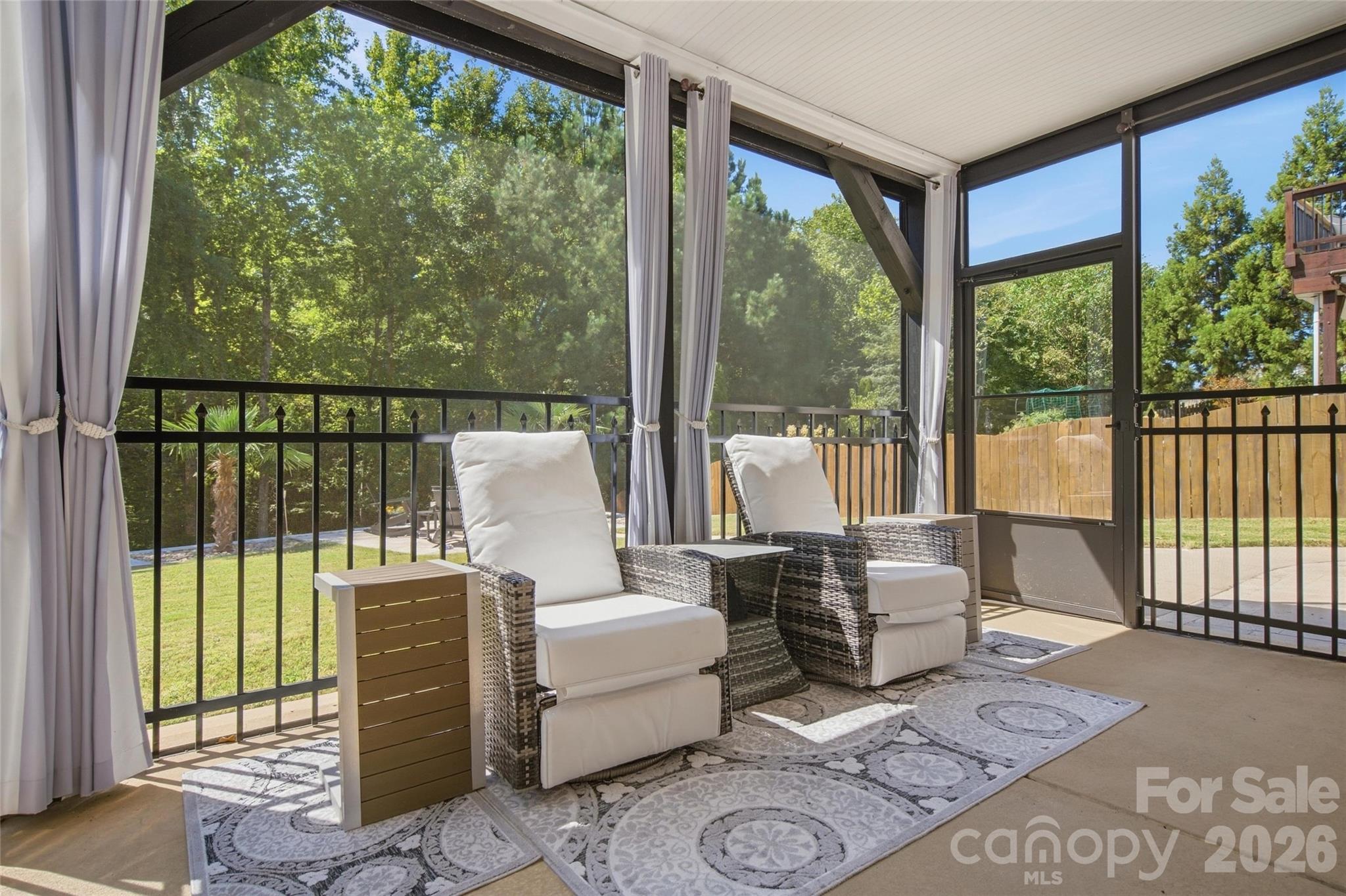 walk out, screened patio - 5134 Cressingham Drive, Indian Land
