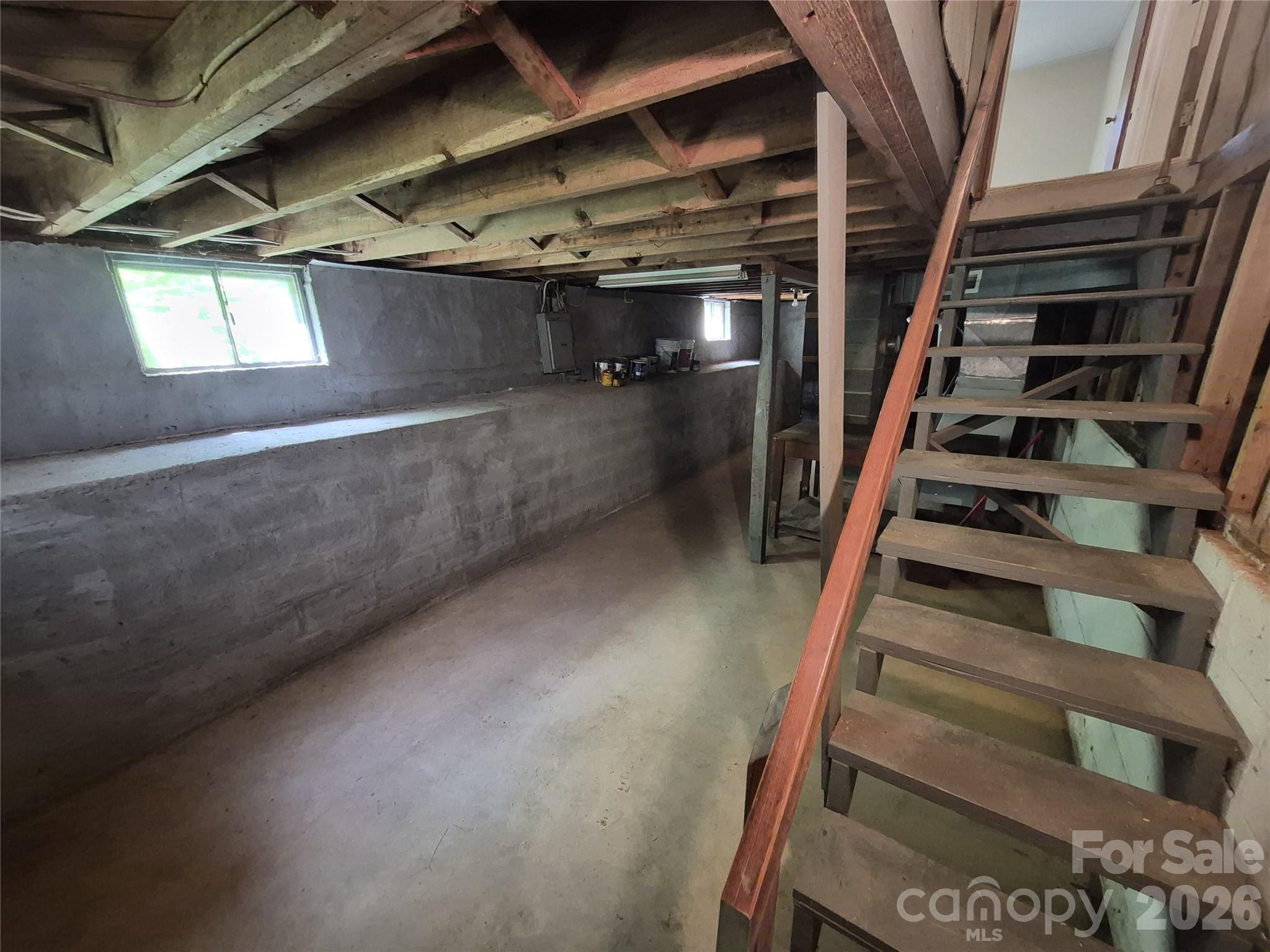 Basement - 16 Shannon Drive, Asheville