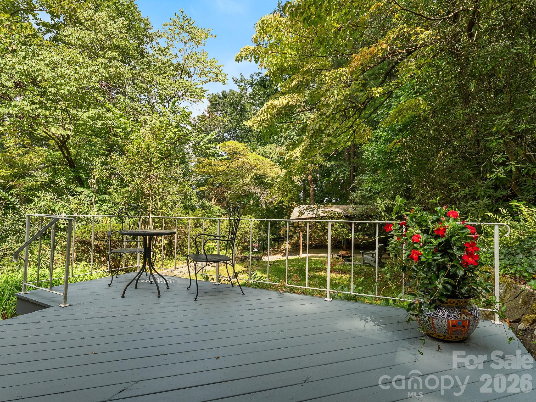 Porch view - 240 Seneca Boulevard, Hendersonville