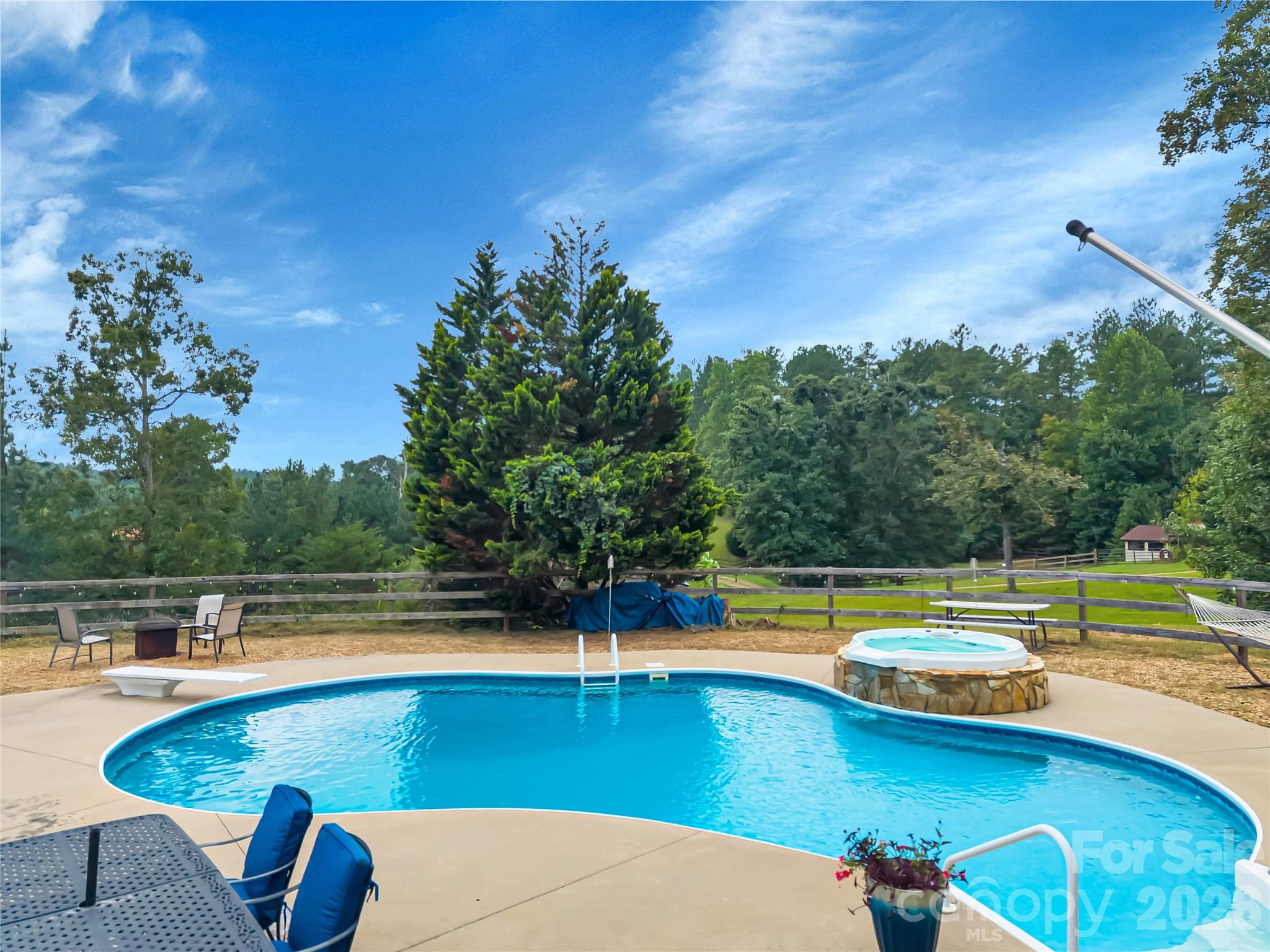 Resort-Style Outdoor OasisStep into your own private backyard retreat! - 27 & 56 Troy Lane, Tryon