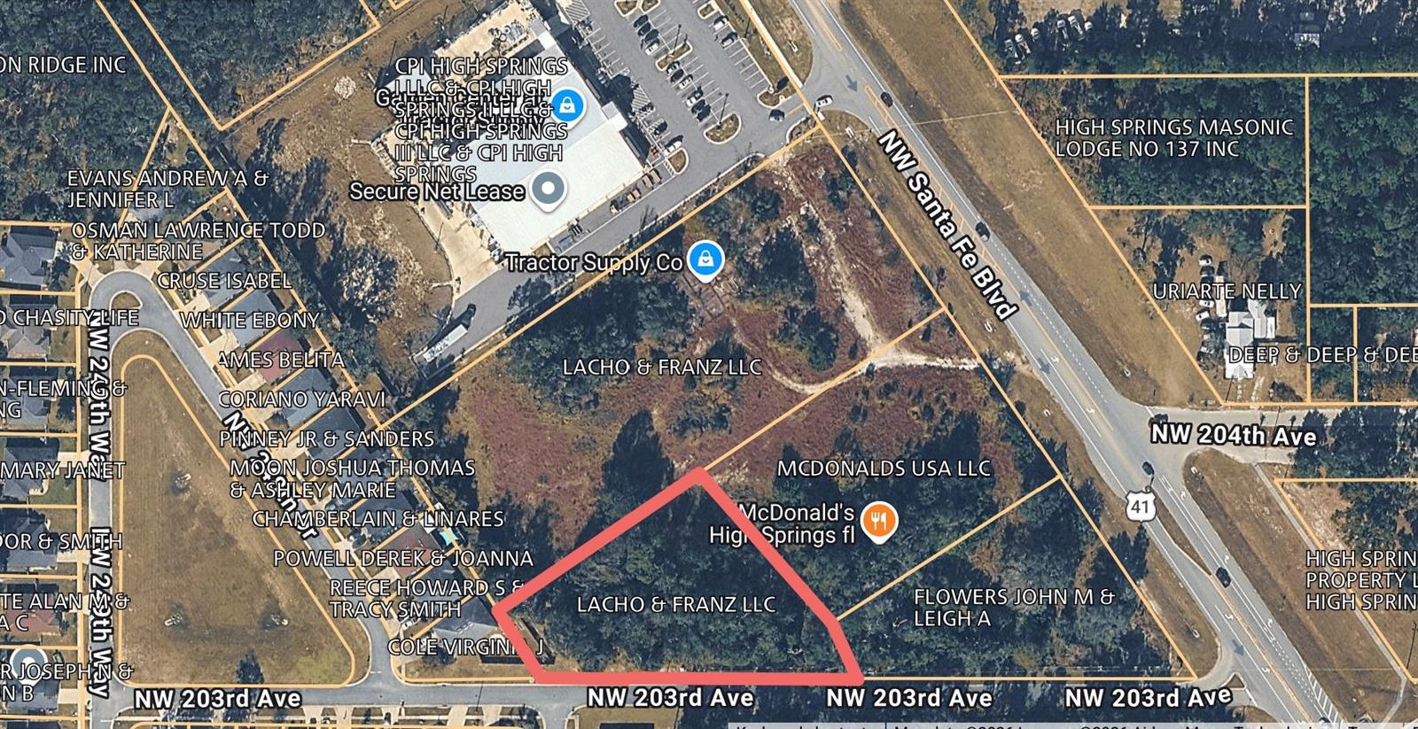 Land at 20412 US HWY 441, HIGH SPRINGS