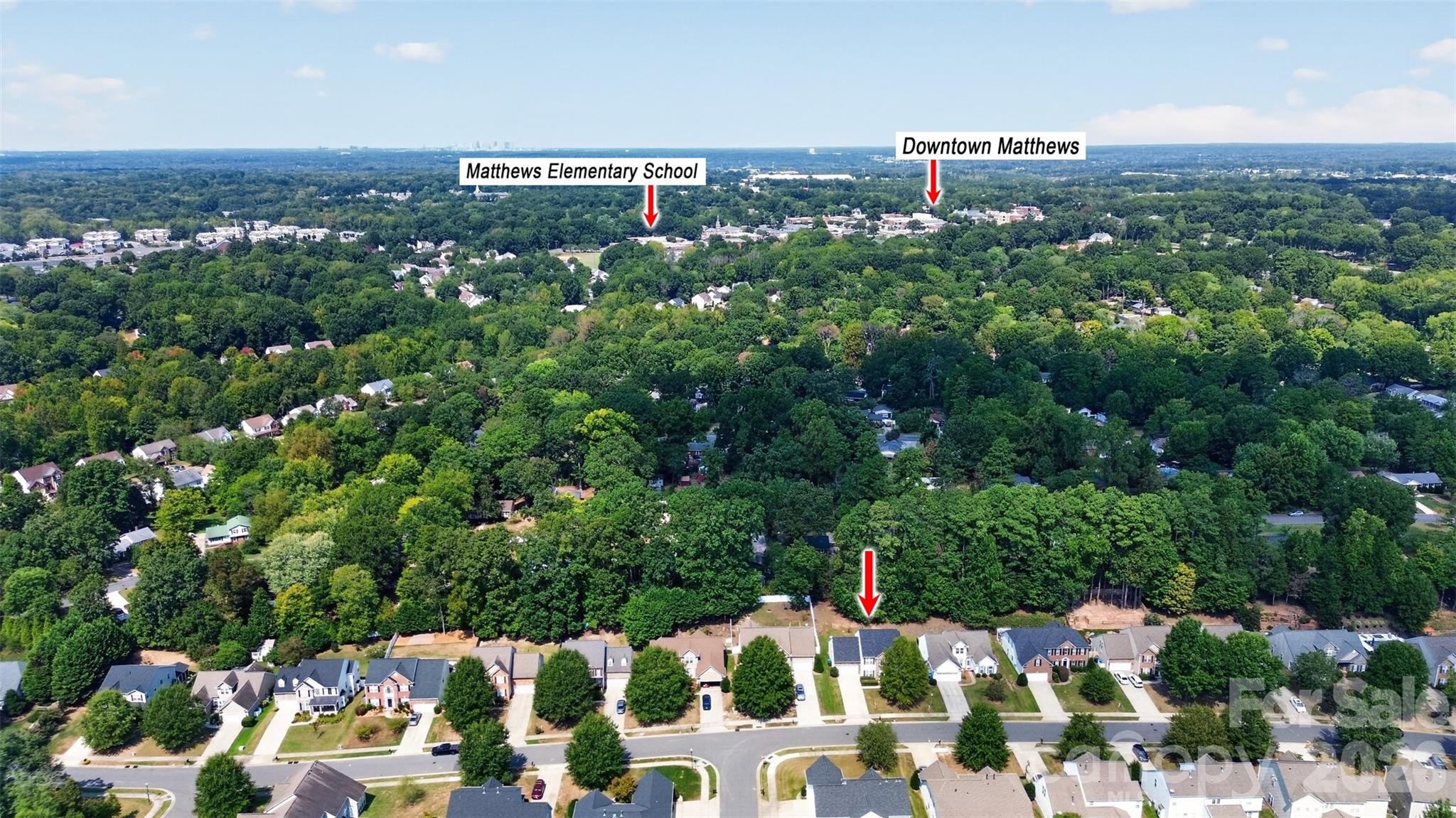 Location - 7709 Greylock Ridge Road, Matthews