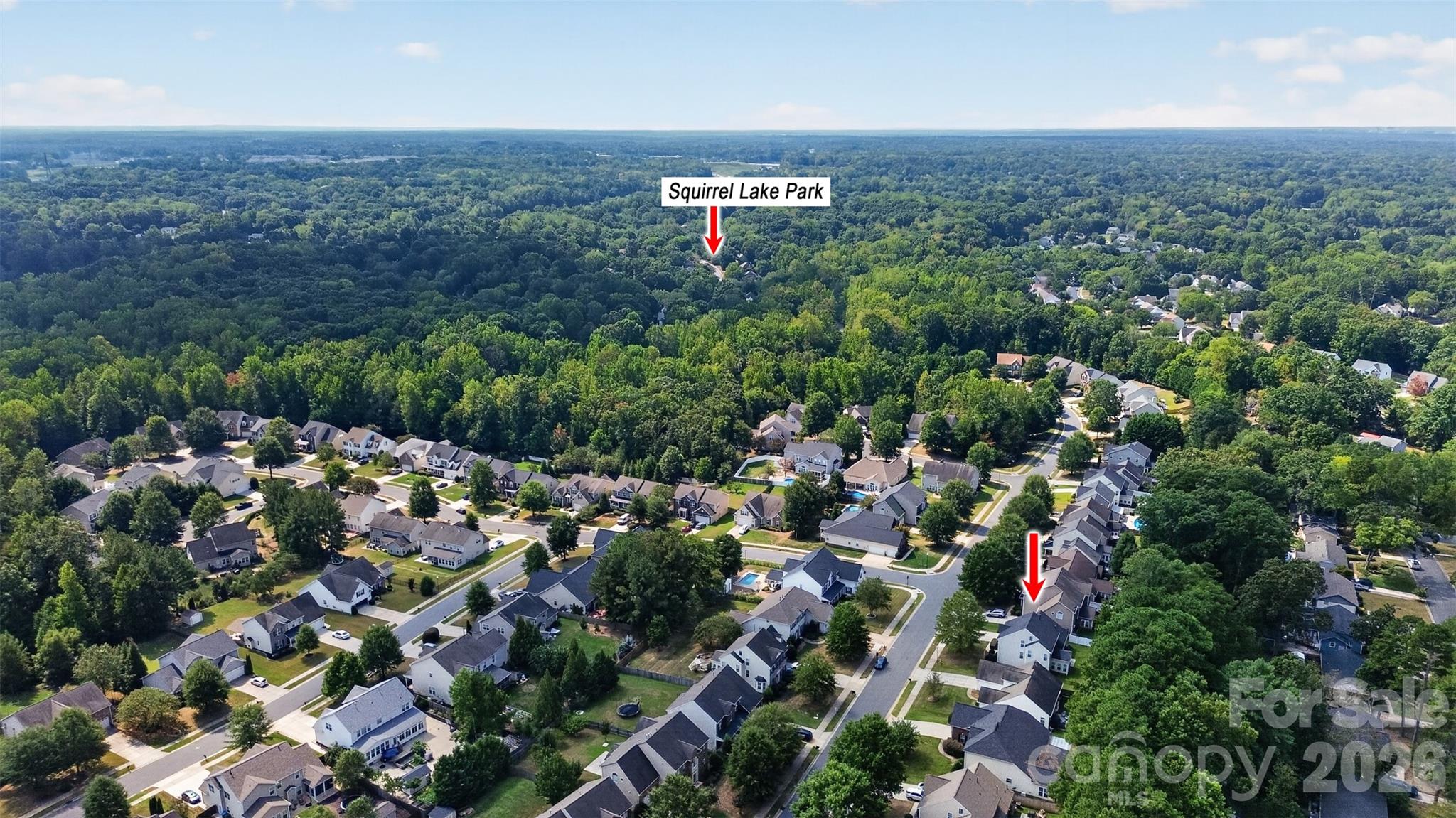 Community Location - 7709 Greylock Ridge Road, Matthews