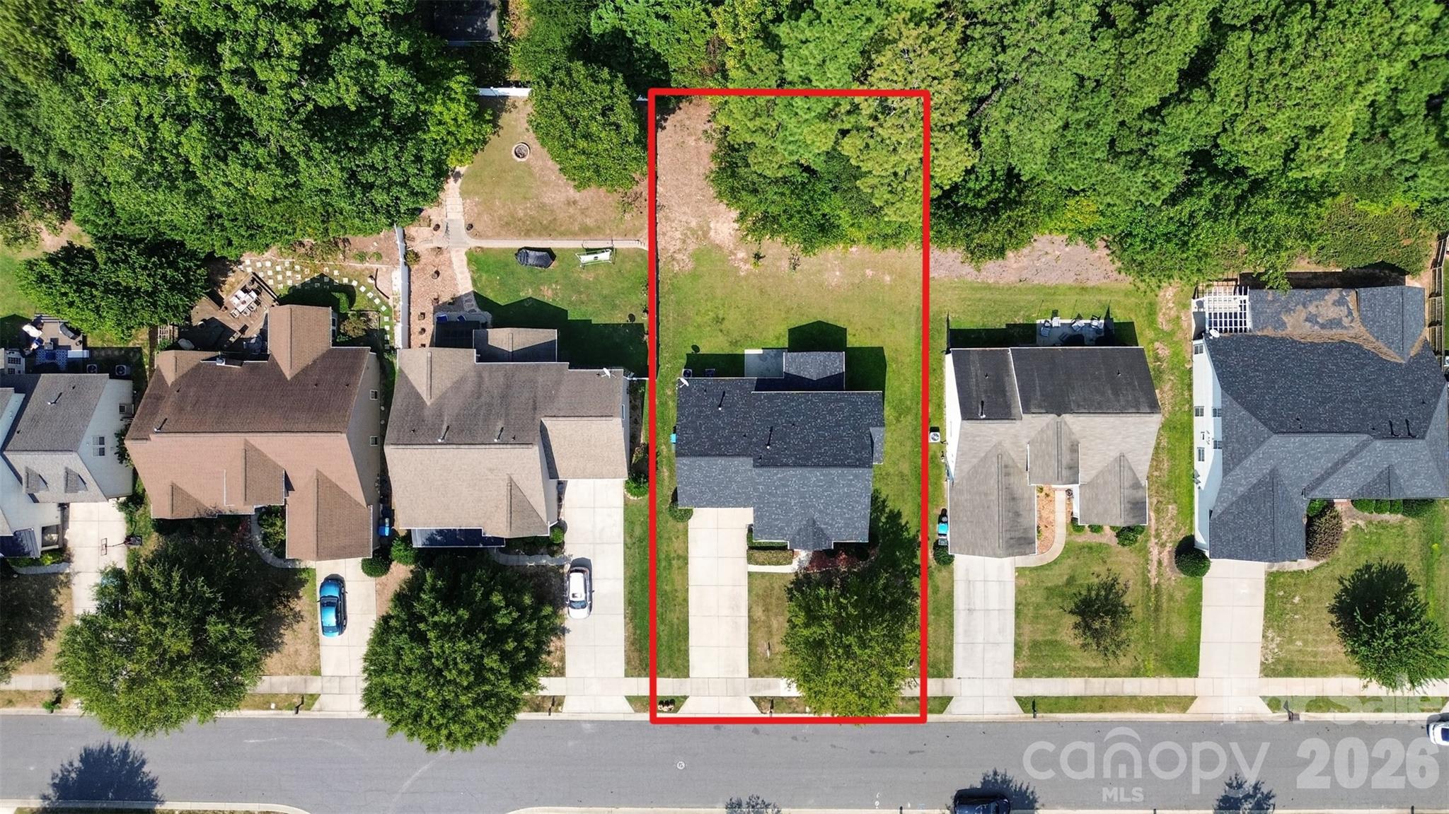 From the Air - 7709 Greylock Ridge Road, Matthews